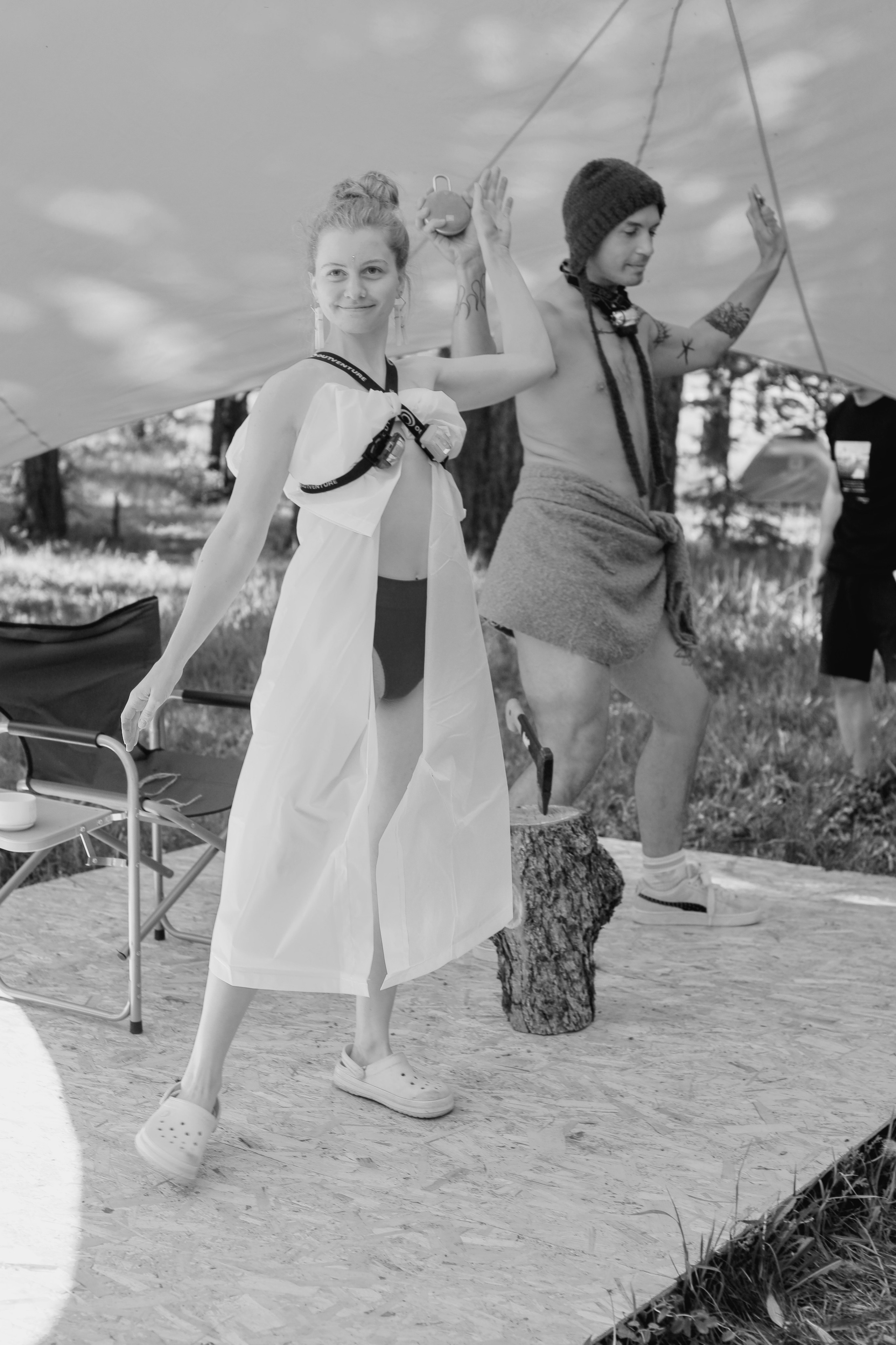 Лето 2024 / палатки. 1642 — первый лагерь для взрослых на Байкале