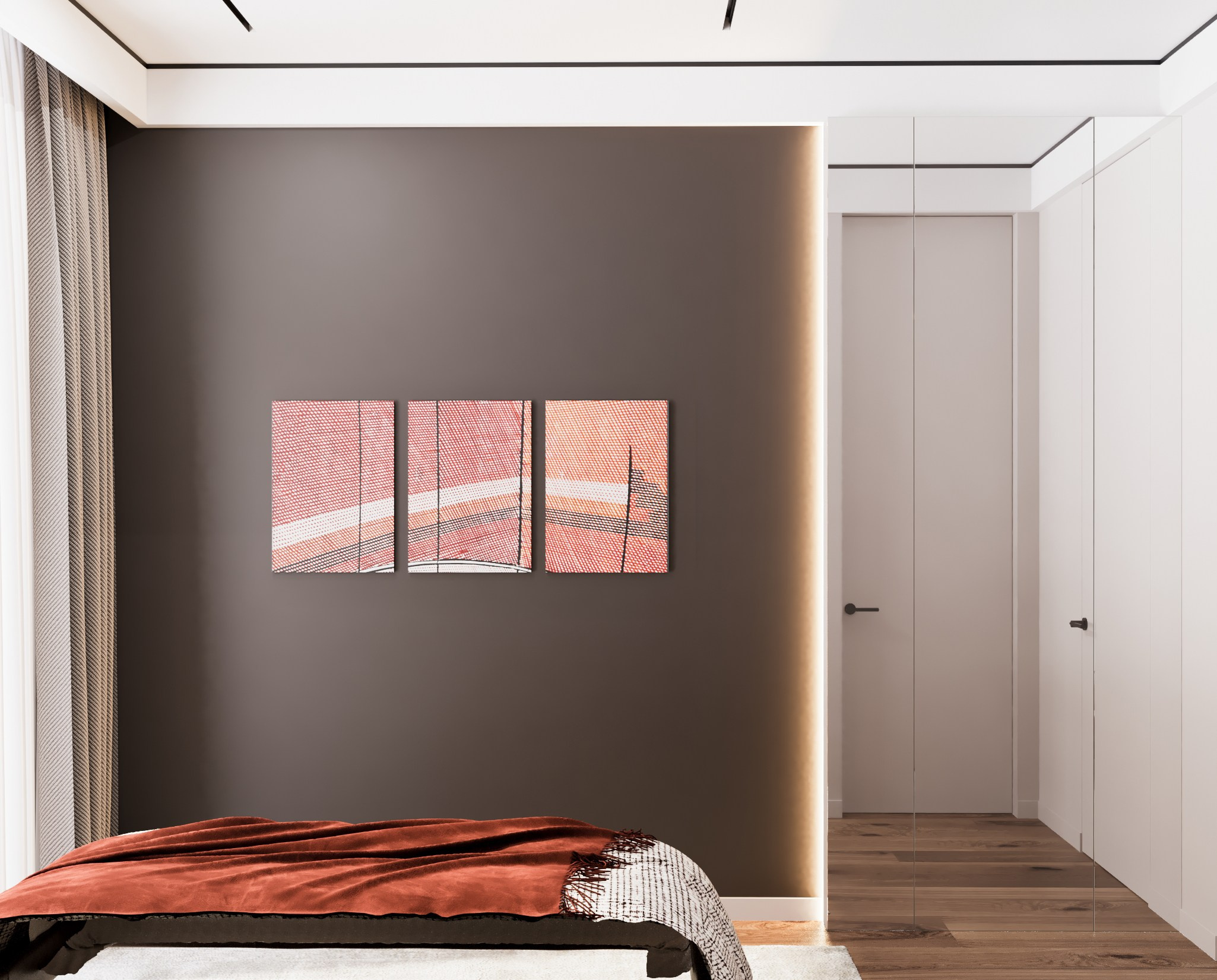 Квартира 74кв. Дизайнер интерьера в Москве Екатерина Шаймердинова