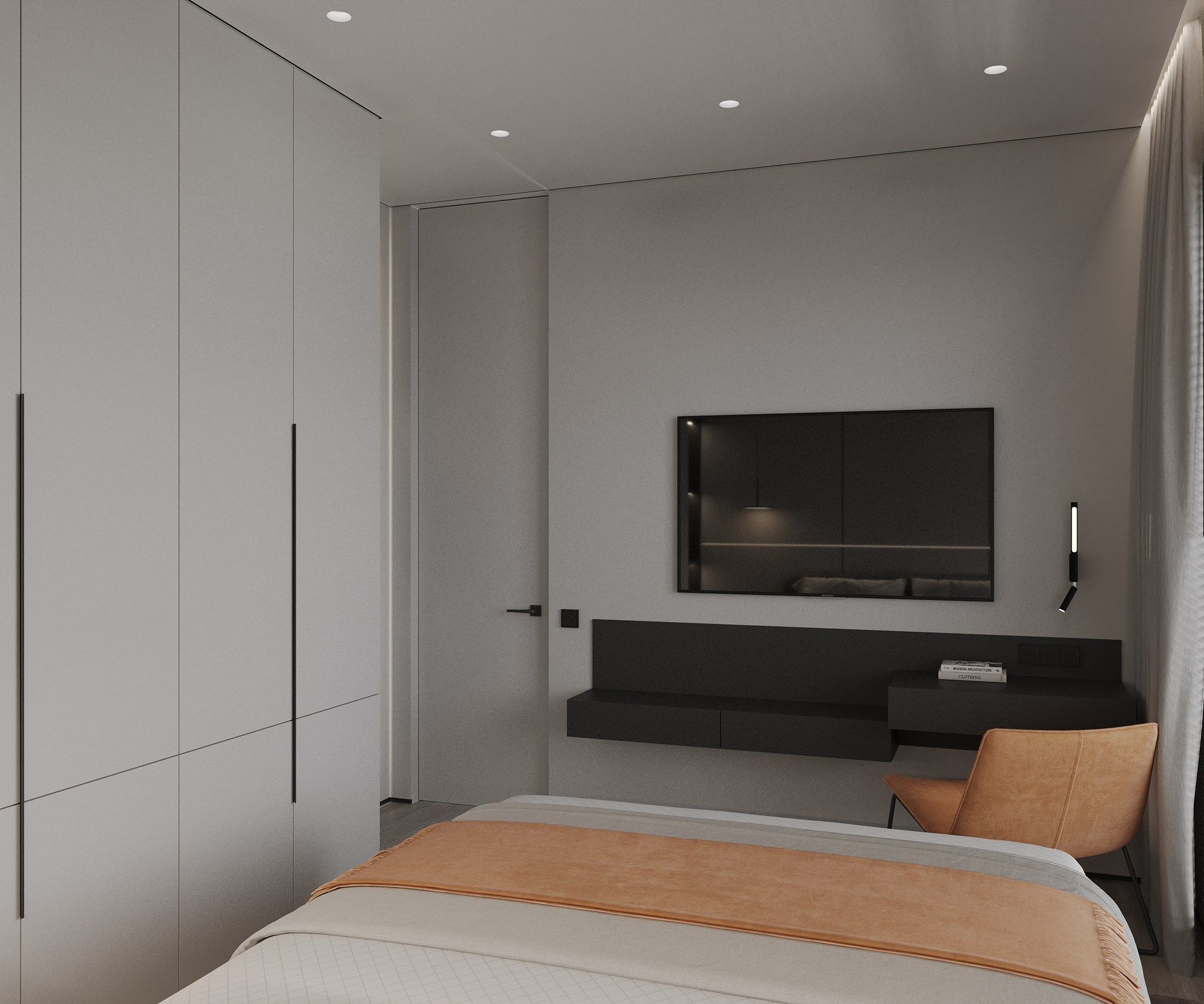 Квартира 62 кв. м. Хрустальный парк, Датский квартал. Annything design