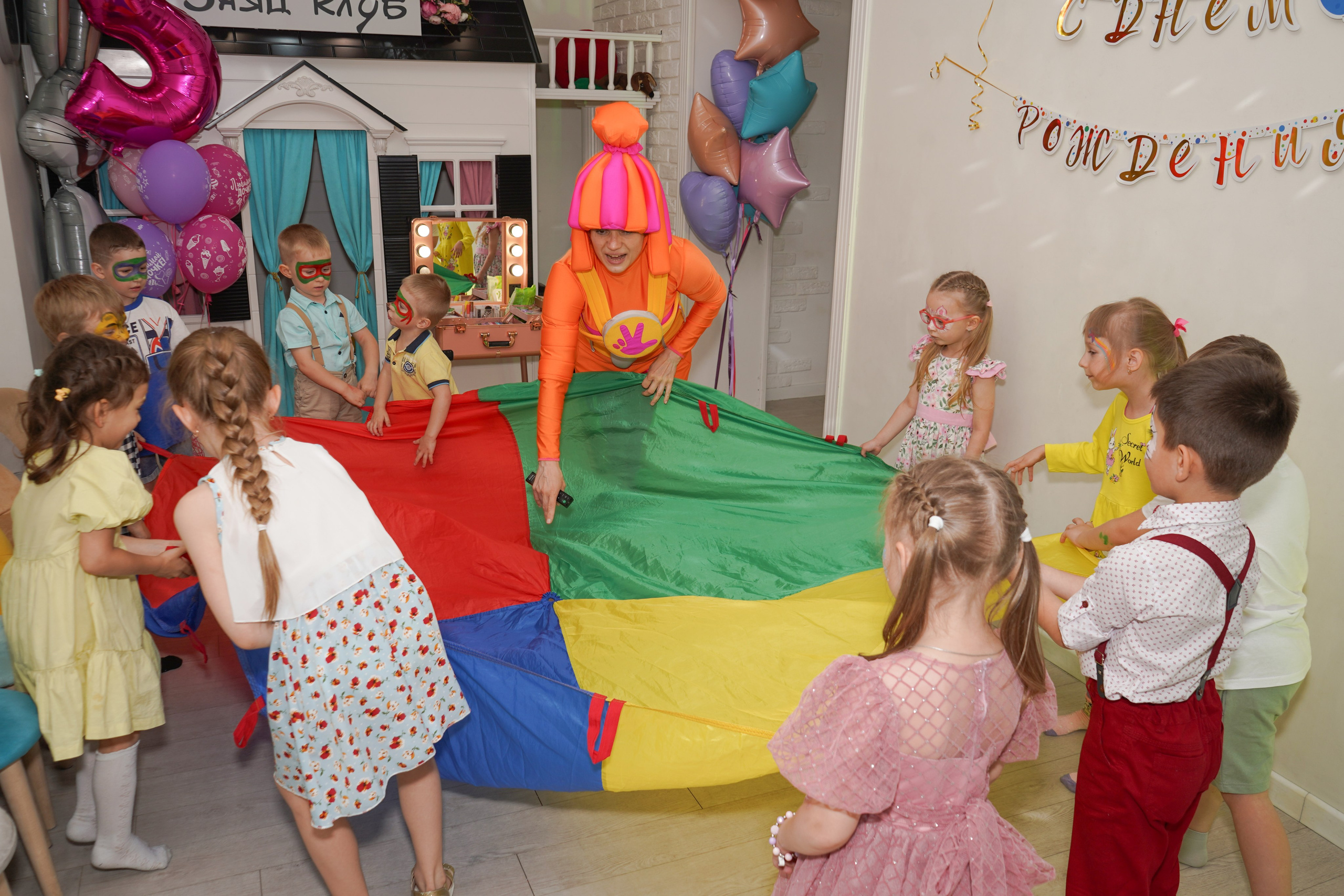 Детский день рождения 5 лет. Главная