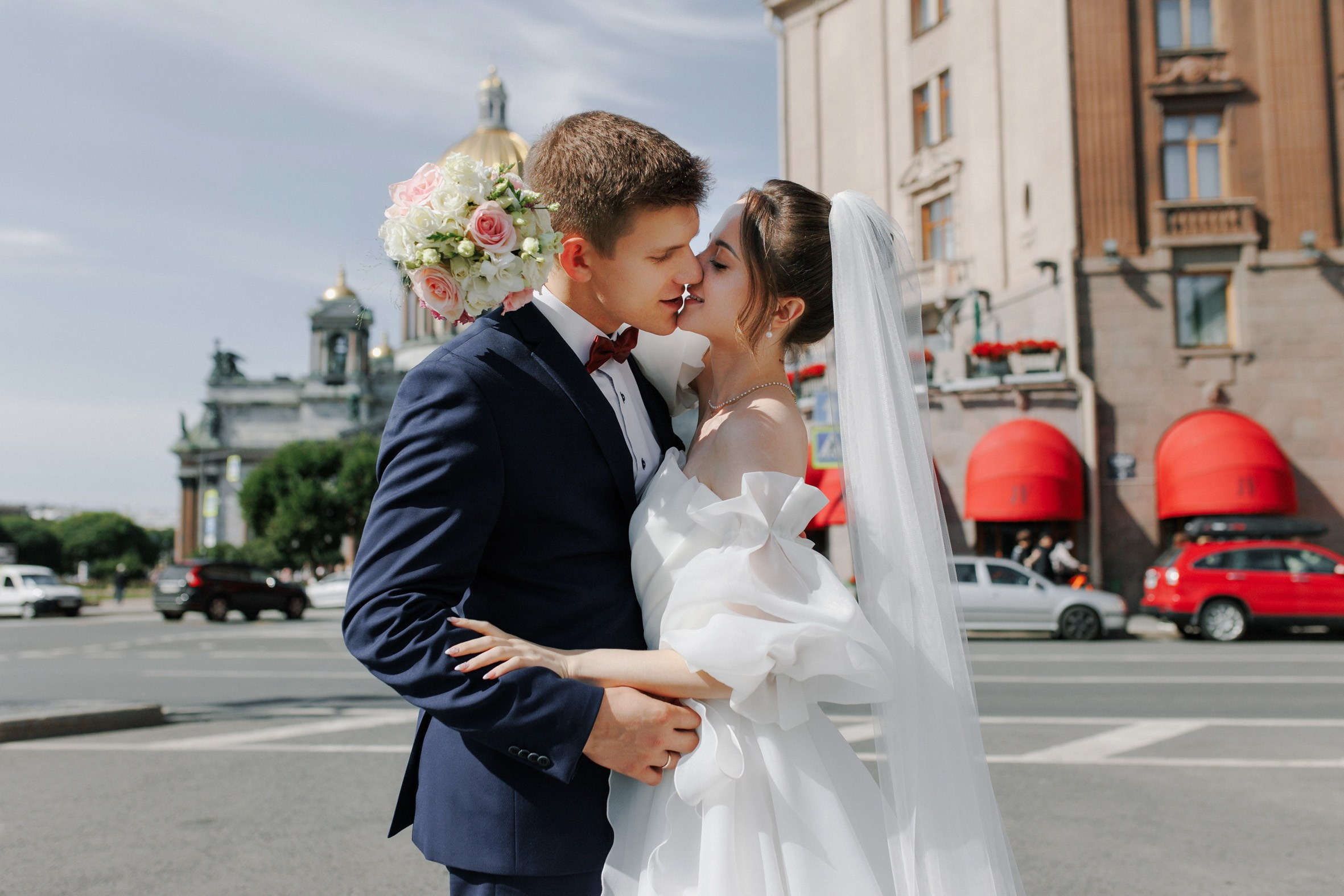 Свадебная фотосессия в Пушкине. Свадебный фотограф СПБ