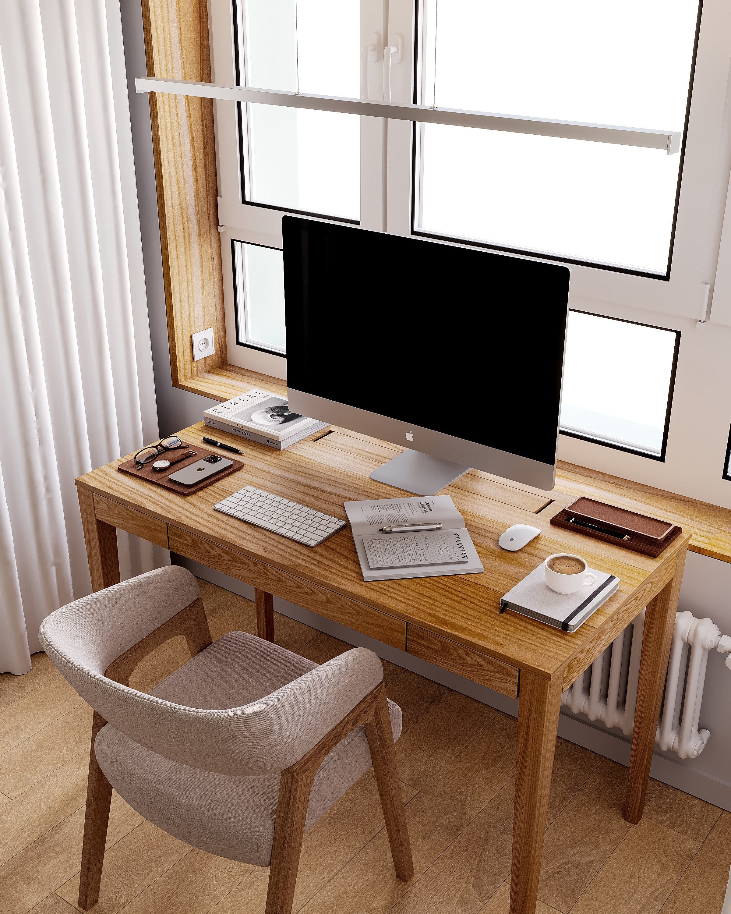 Квартира 37 м². 3Д-Визуализация Наталья Макогонова