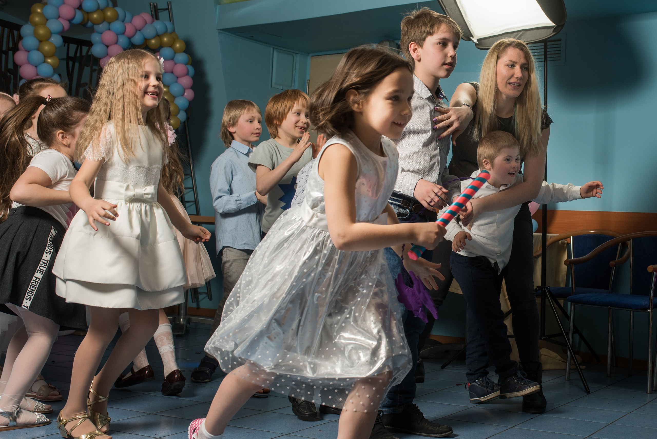 Детский праздник. Фотограф Андрей Зикеев, фотостудия AzArt Studio в Москве