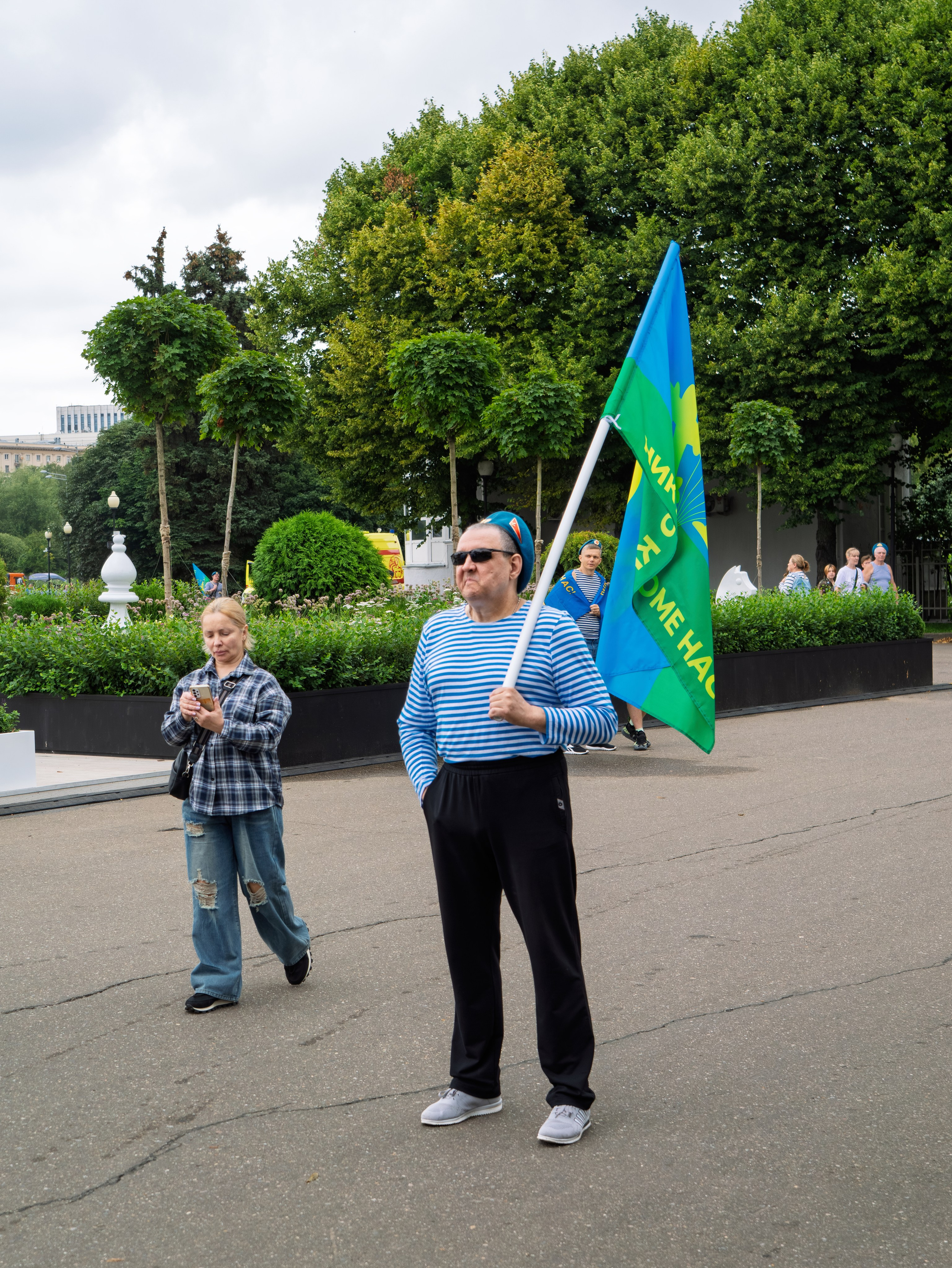 Празднование 95-летия ВДВ в парке горького 2 августа 2025 гола. Фотограф Никифоров-Гордеев Сергей. Москва и МО