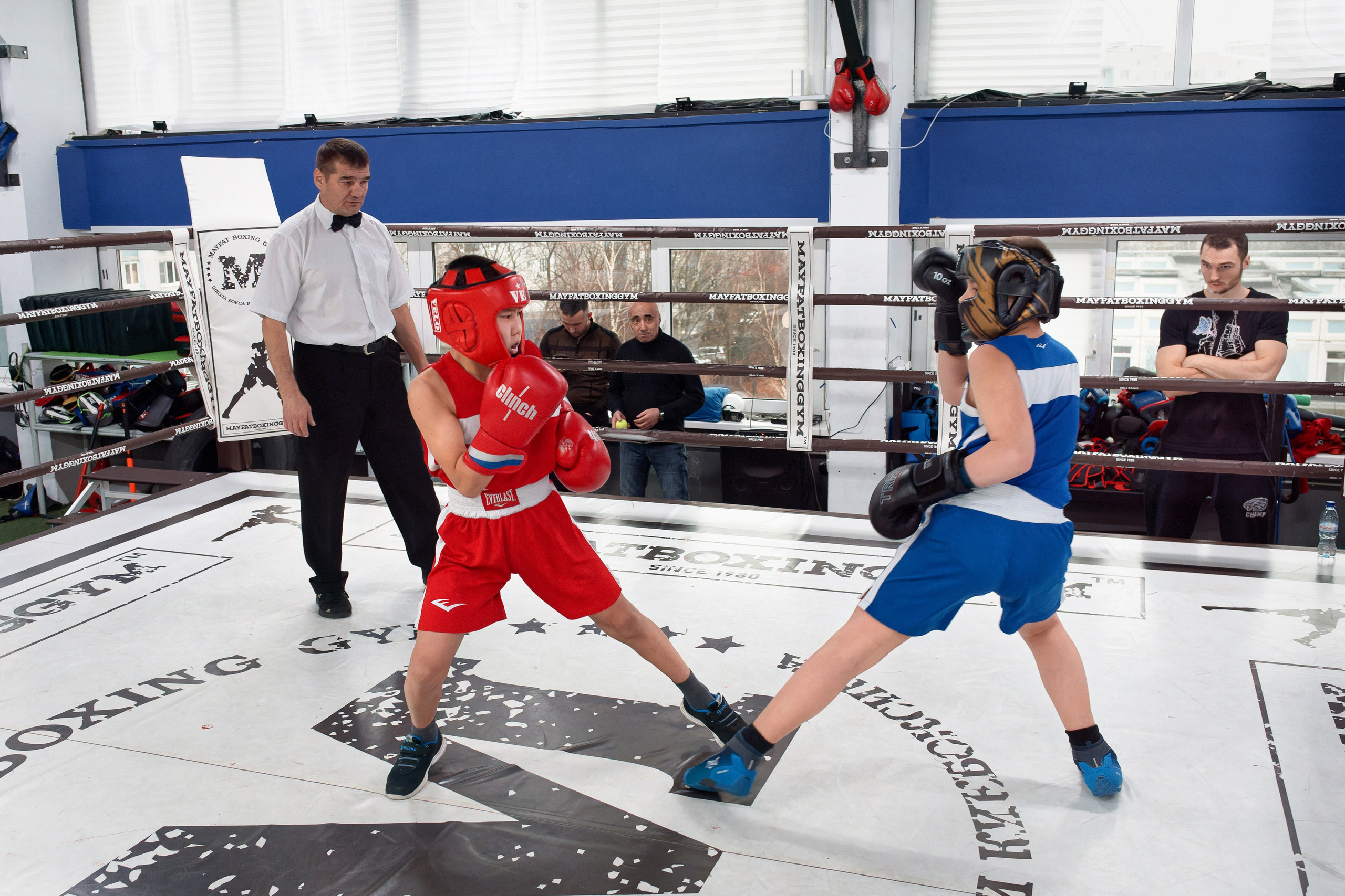 «Открытый ринг» в школе бокса Сергея Майфата. Зеленоград, 12.11.2023 г. Фотограф Никифоров-Гордеев Сергей. Москва и МО