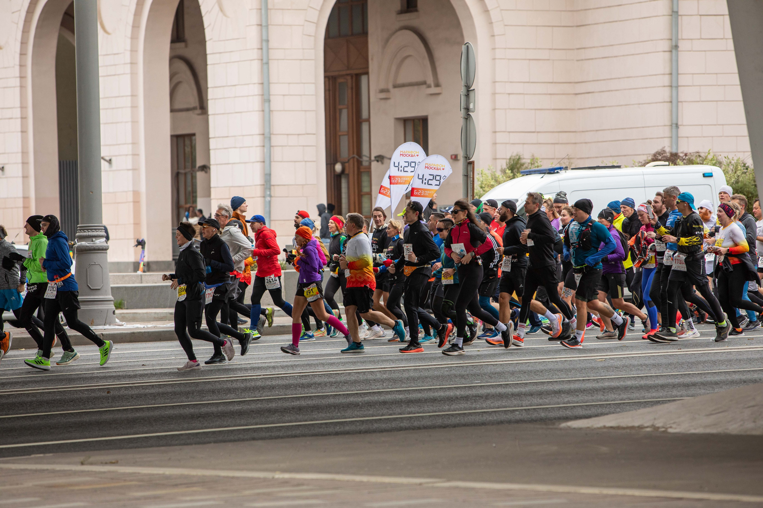 Московский марафон 2024, 13.10.24. Фотограф Сергей Ловкий