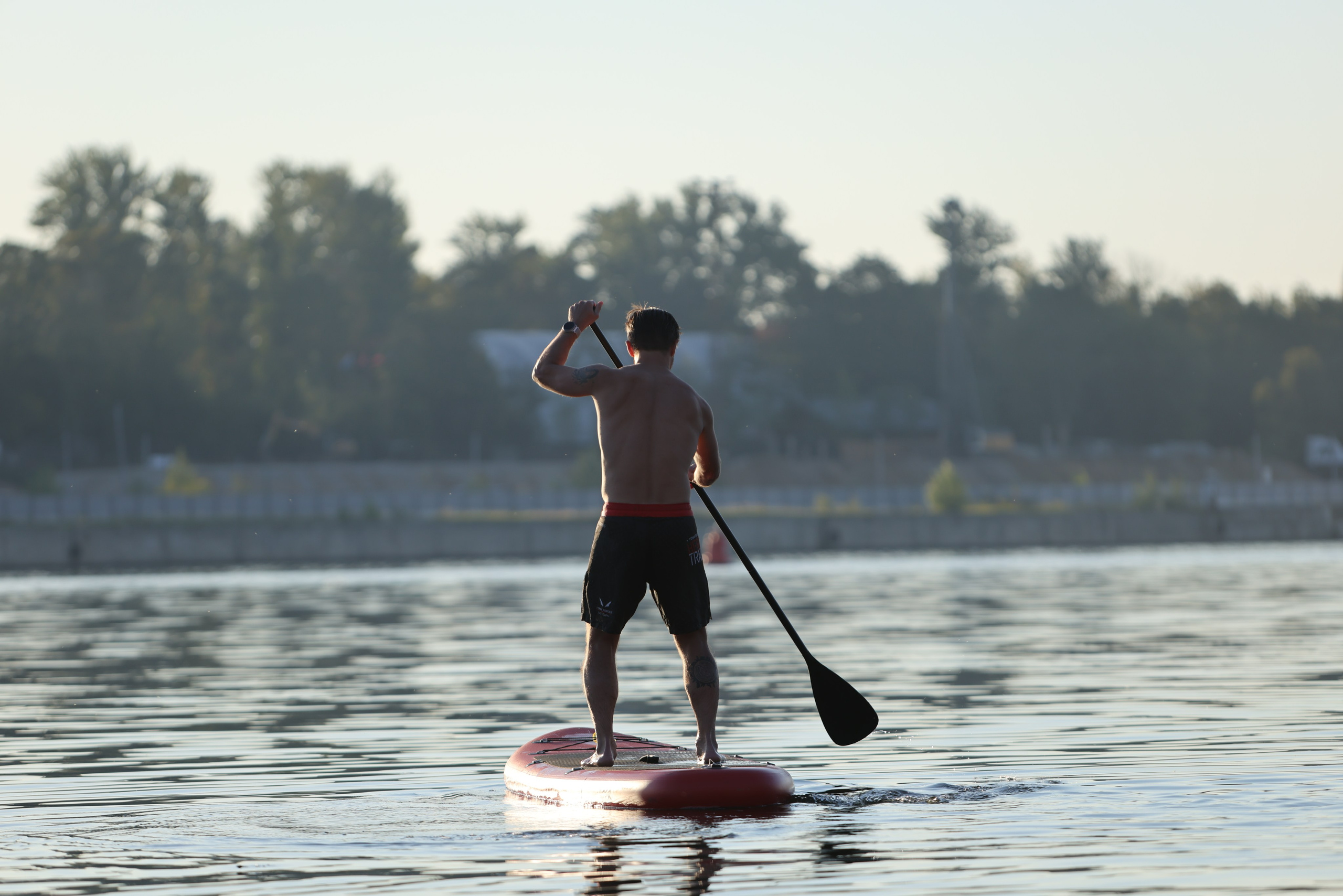 Утренний рассвет с Тушиноги, 31.08.25. Фотограф Сергей Ловкий