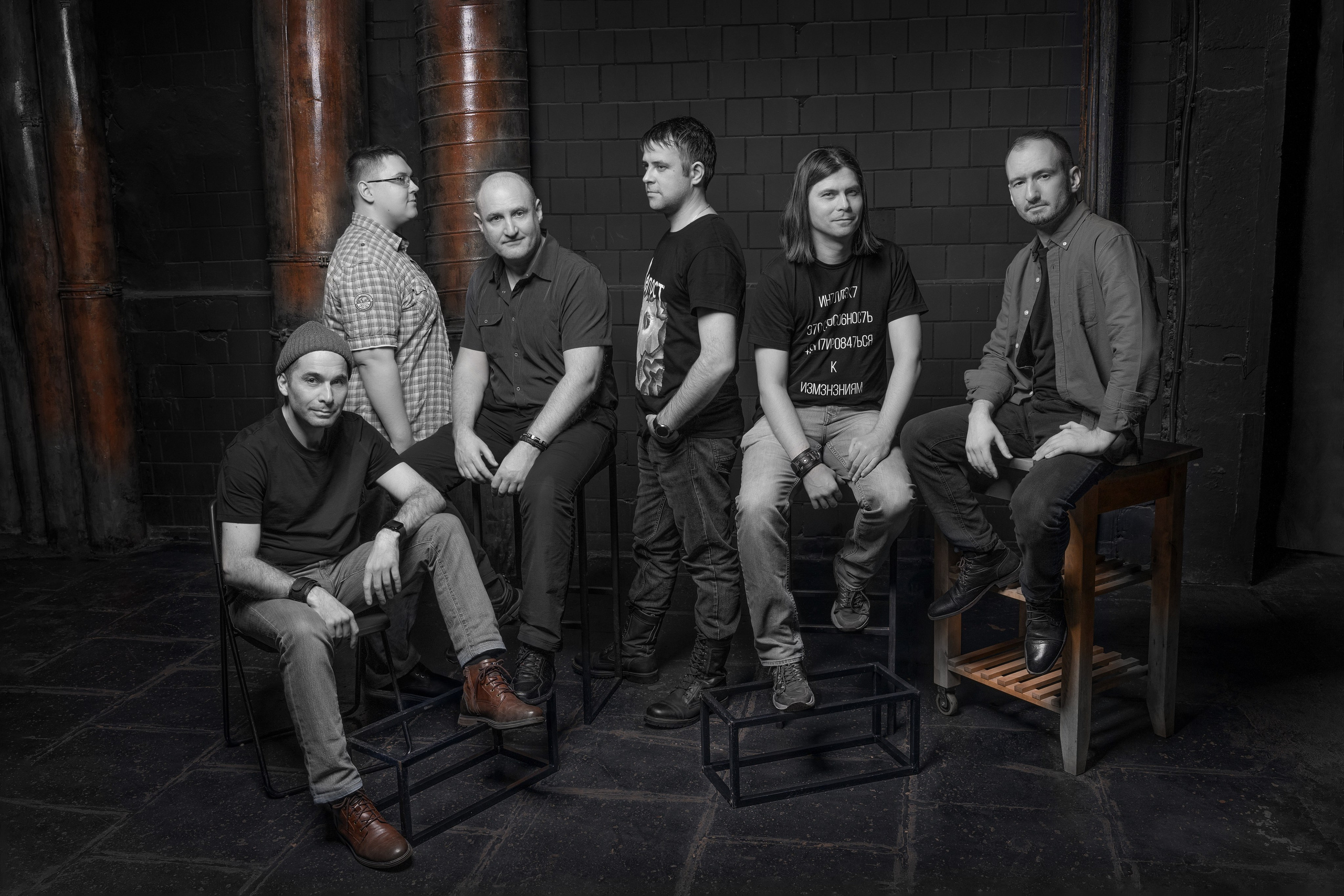 Съёмка для рок — группы. Фотограф Ольга Чувалдина Москва