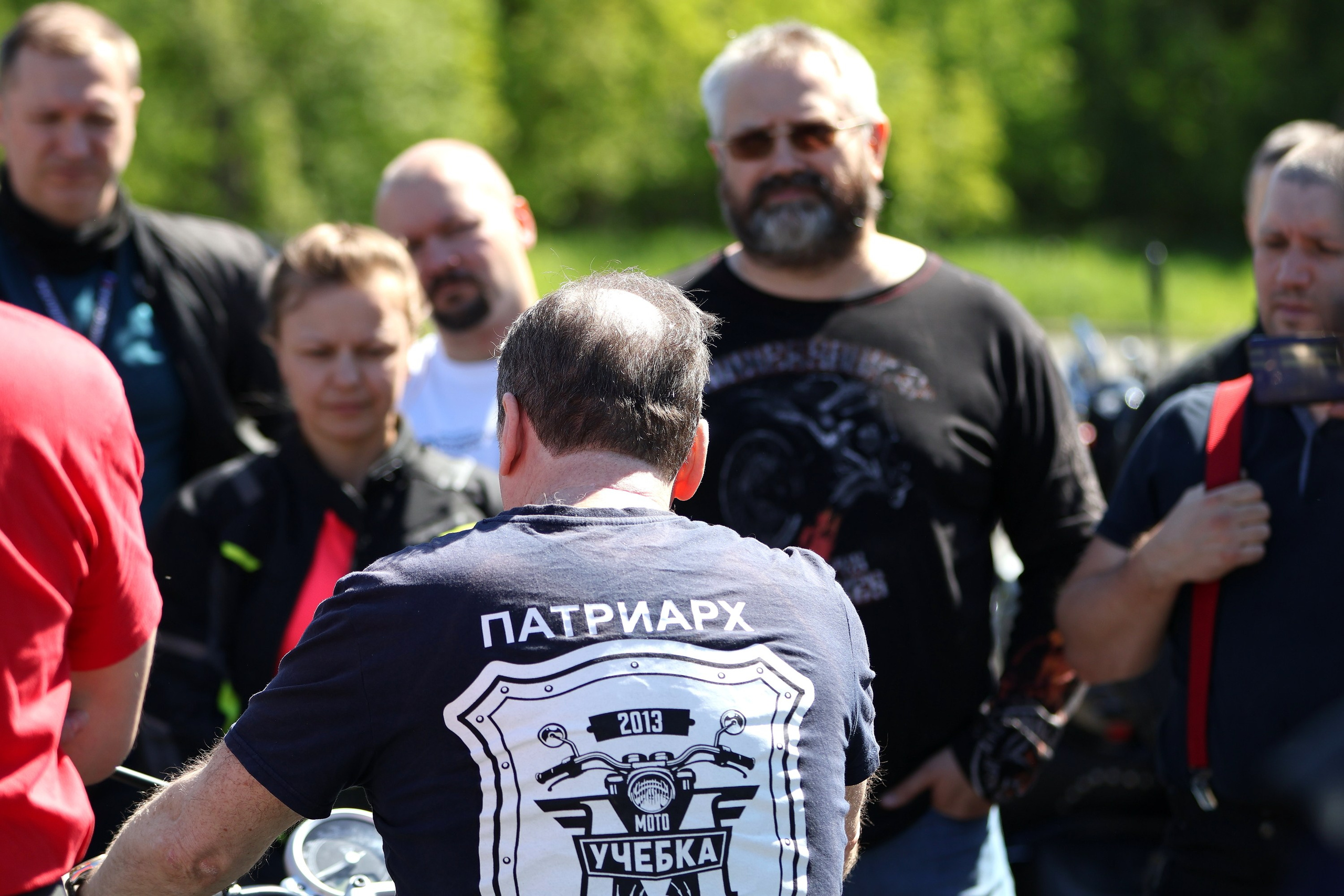 Мотоучебка. Занятия на площадке. Спортивный и репортажный фотограф Ермакова Светлана