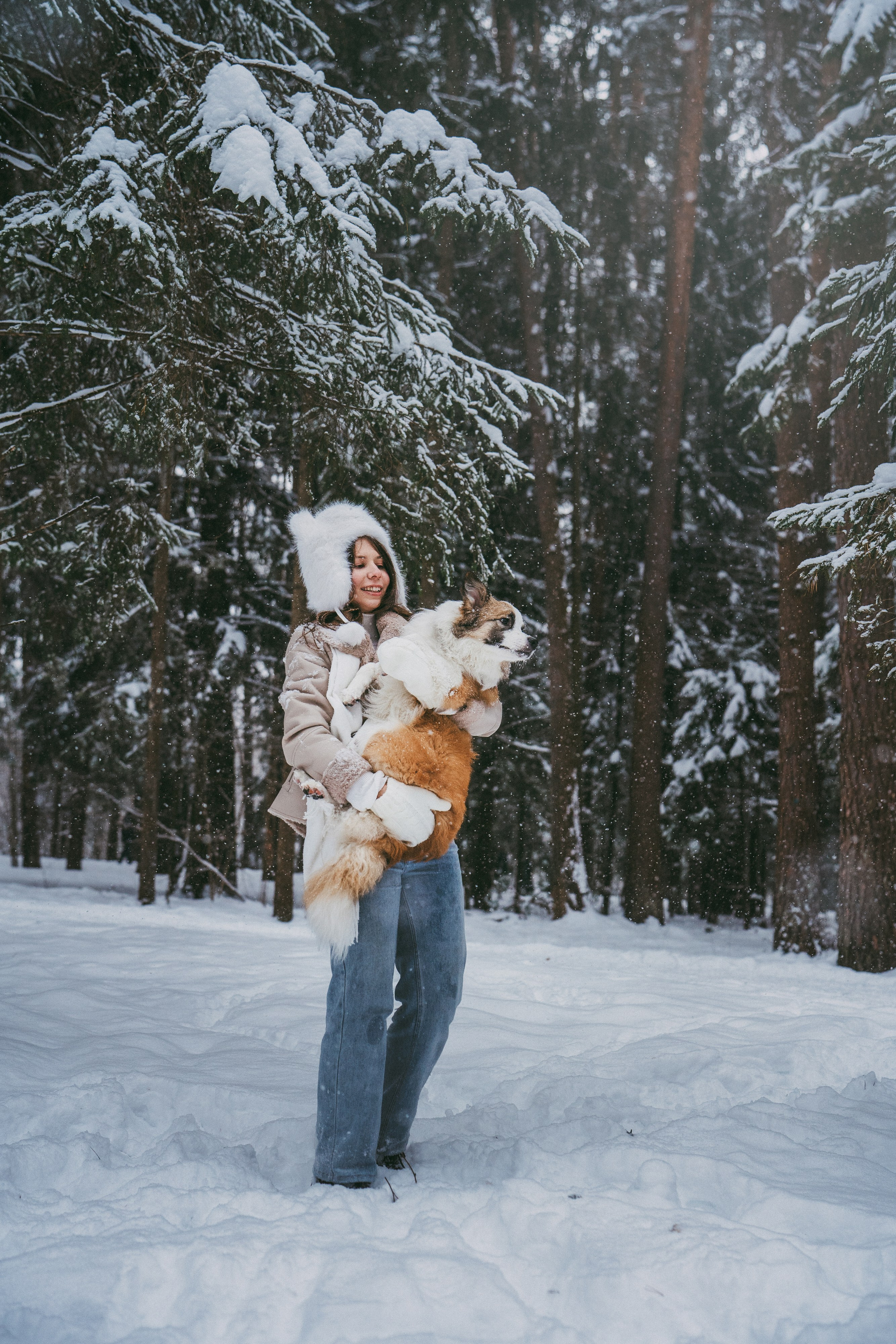 Катя, Анатолий и Елай. Фотограф анималист в Москве и Санкт-Петербурге Свиридова Анна