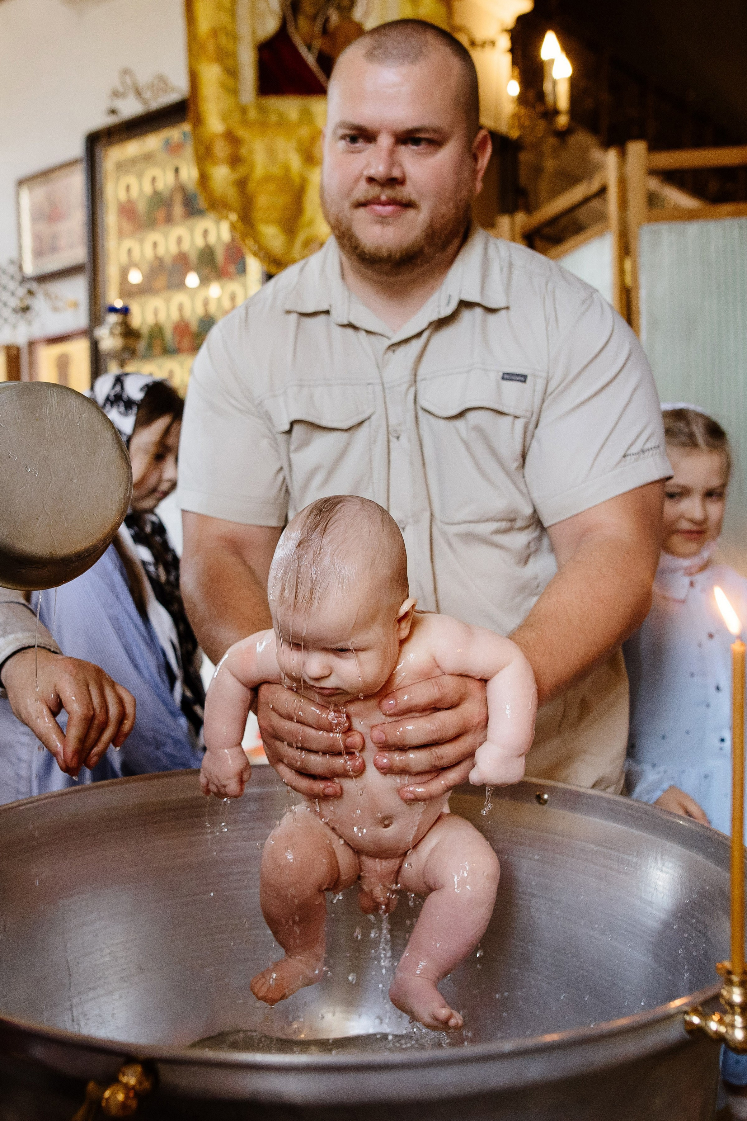 Крещение Никиты. Свадебный и семейный фотограф Екатерина Иванова