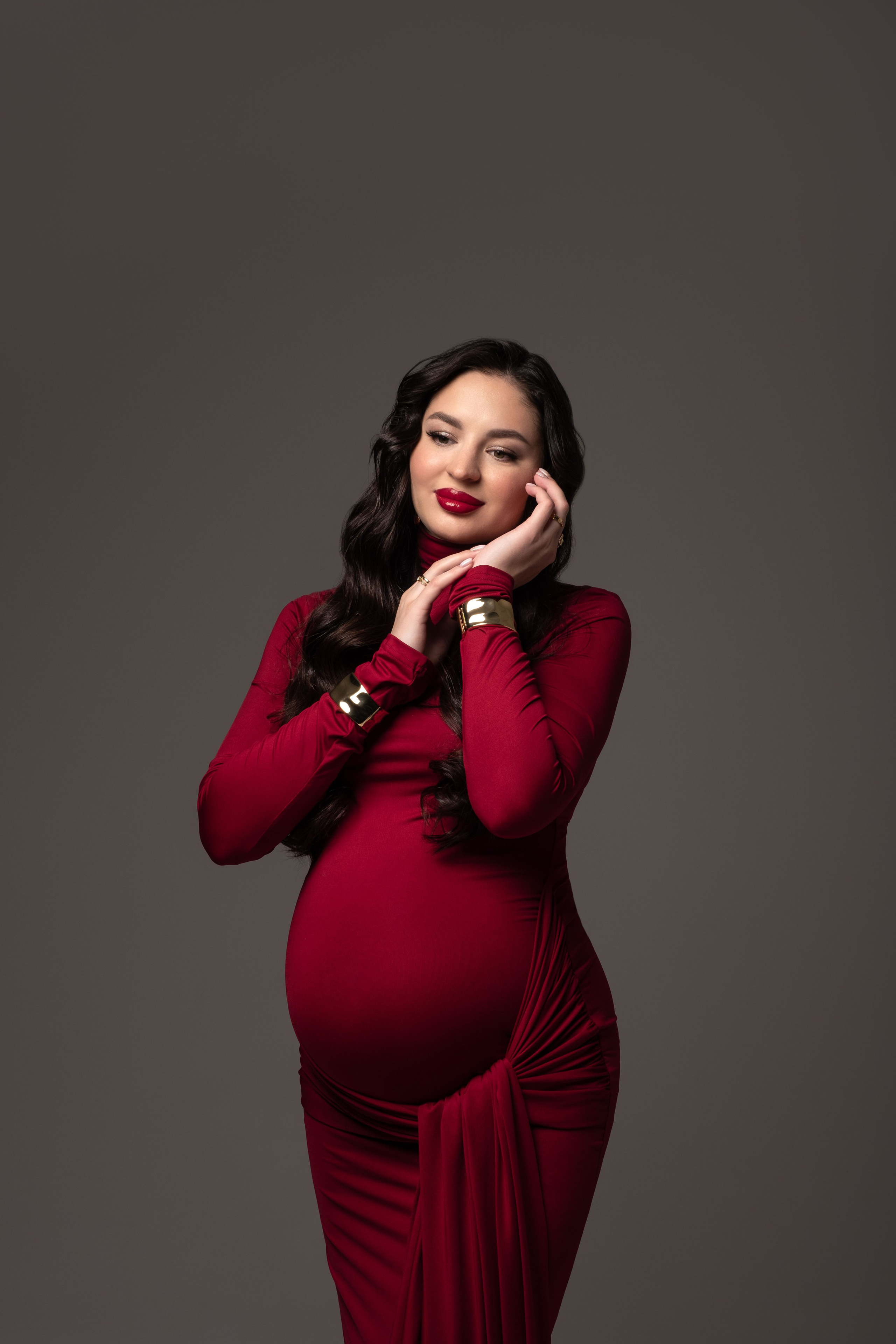 Беременность. Студия. Фотограф беременности Демочкина Елена