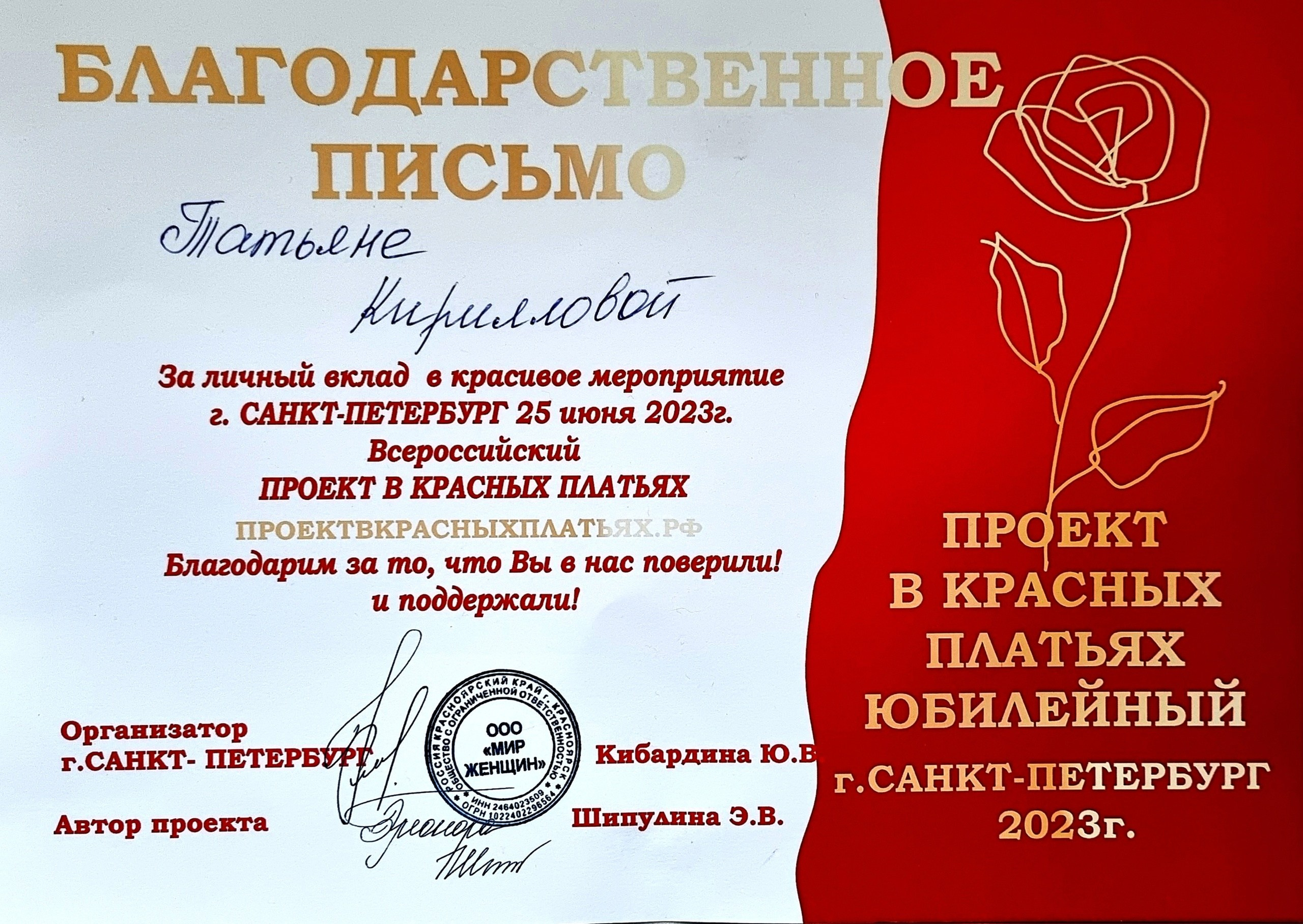 МОИ ДОСТИЖЕНИЯ. Фотограф — Татьяна Кириллова, г. Санкт-Петербург