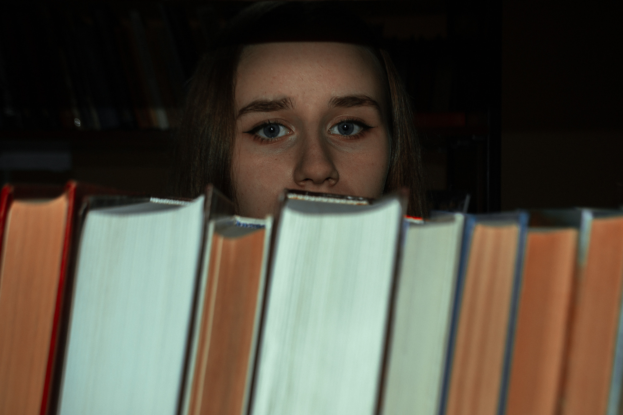 Лучшее место для хорошей фотосессии — Библиотека :). Design by — фото, обучение, портфолио. Фотограф Рязань