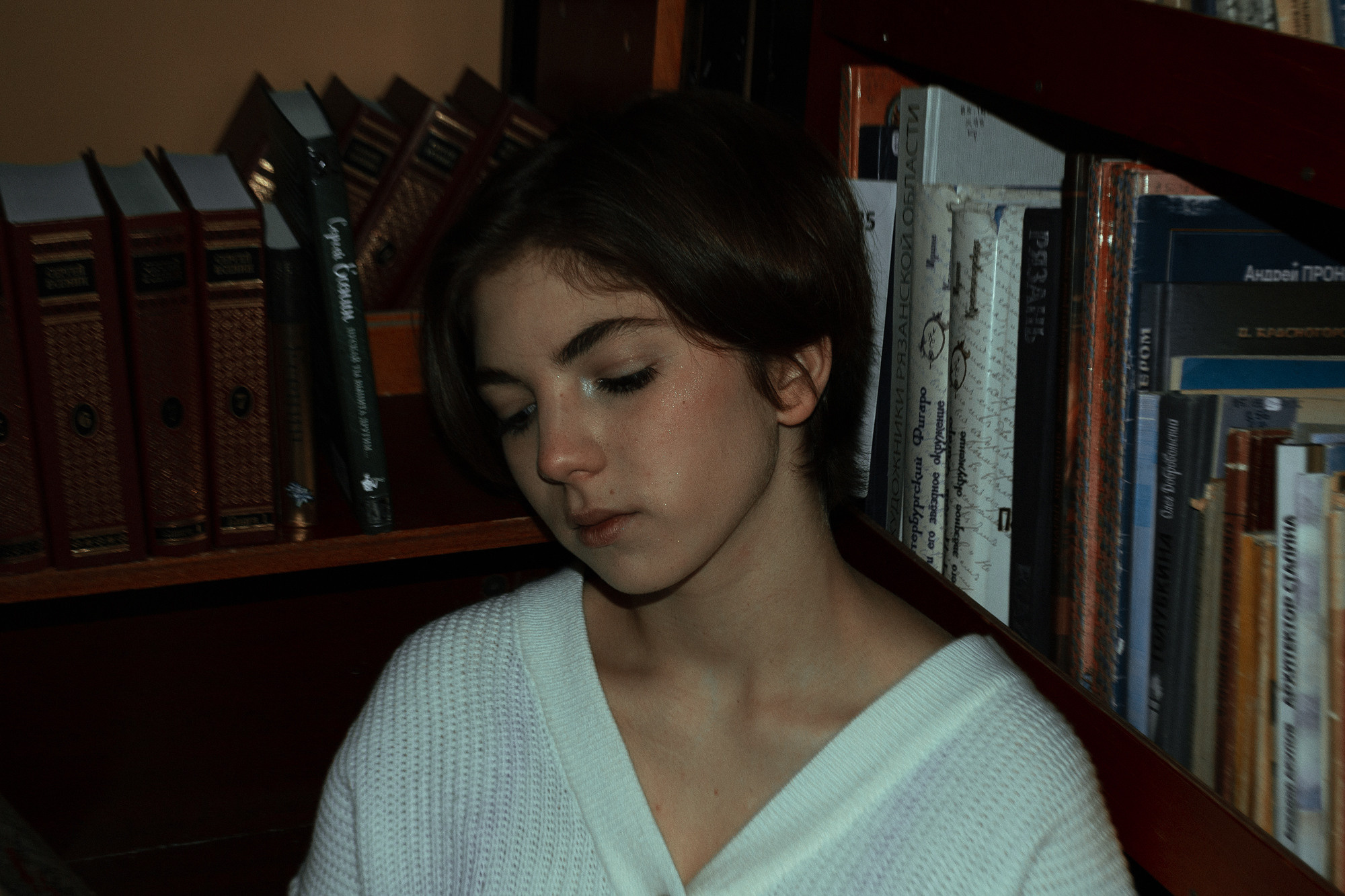 Лучшее место для хорошей фотосессии — Библиотека :). Design by — фото, обучение, портфолио. Фотограф Рязань