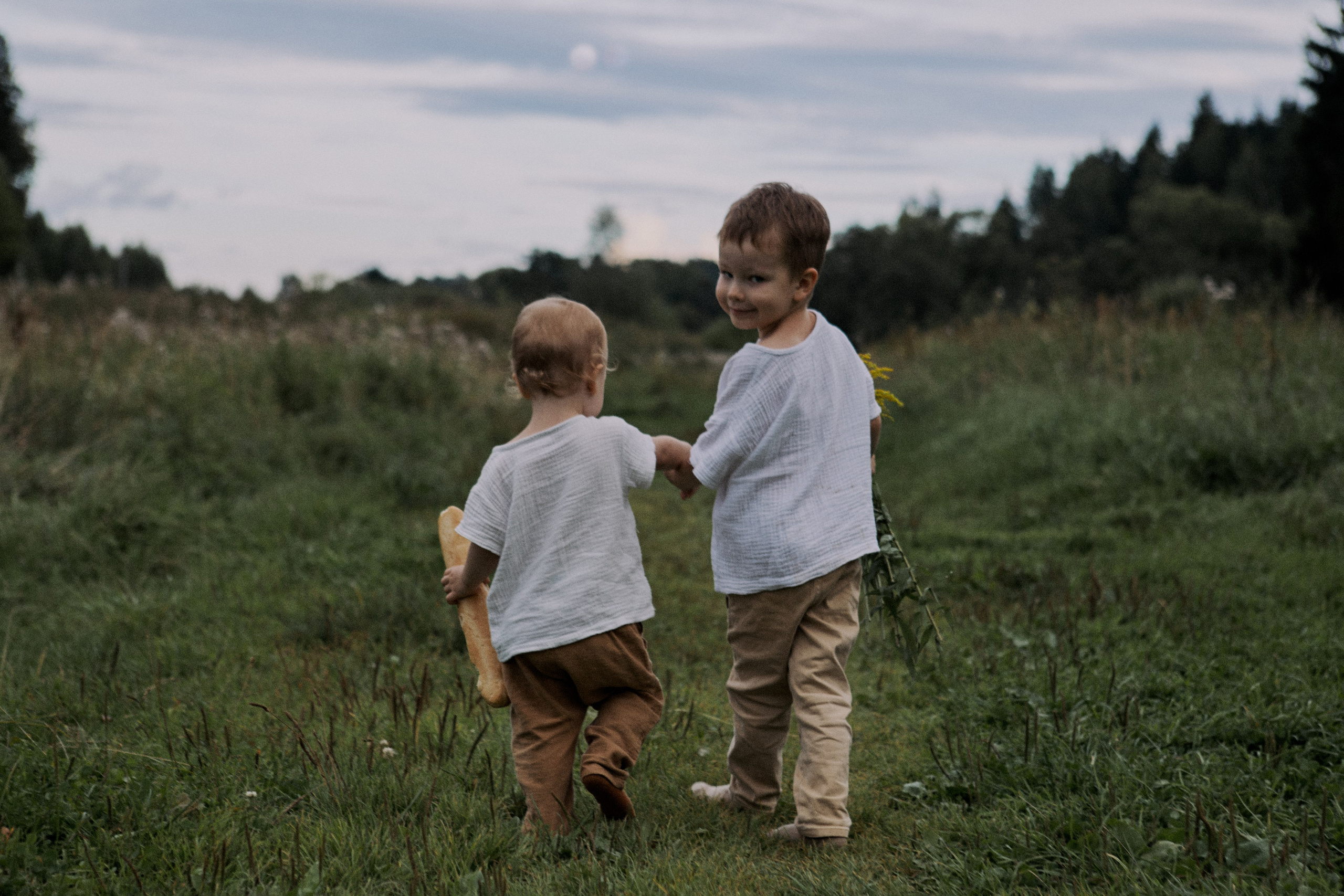 Dasha and the boys. Portrait, family and pet photographer in Cyprus, Ksenia Bourdelle