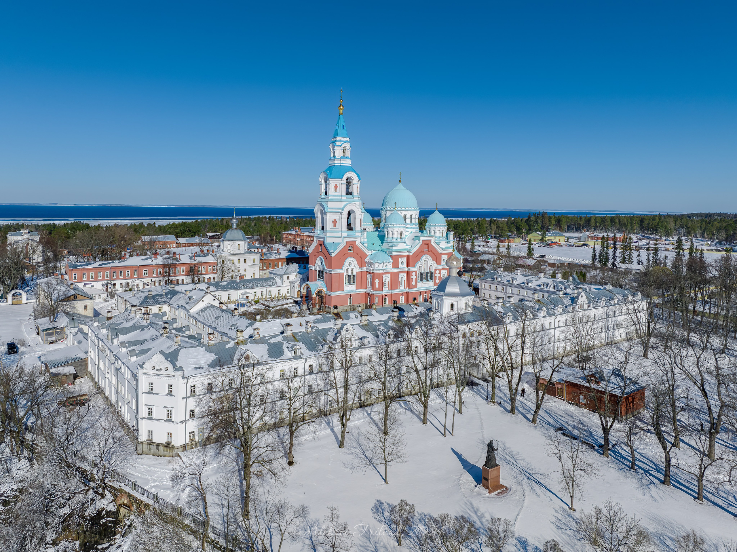 Валаам. Аэросъемка. Фото и Видео в Карелии. Алексей Фрилунд