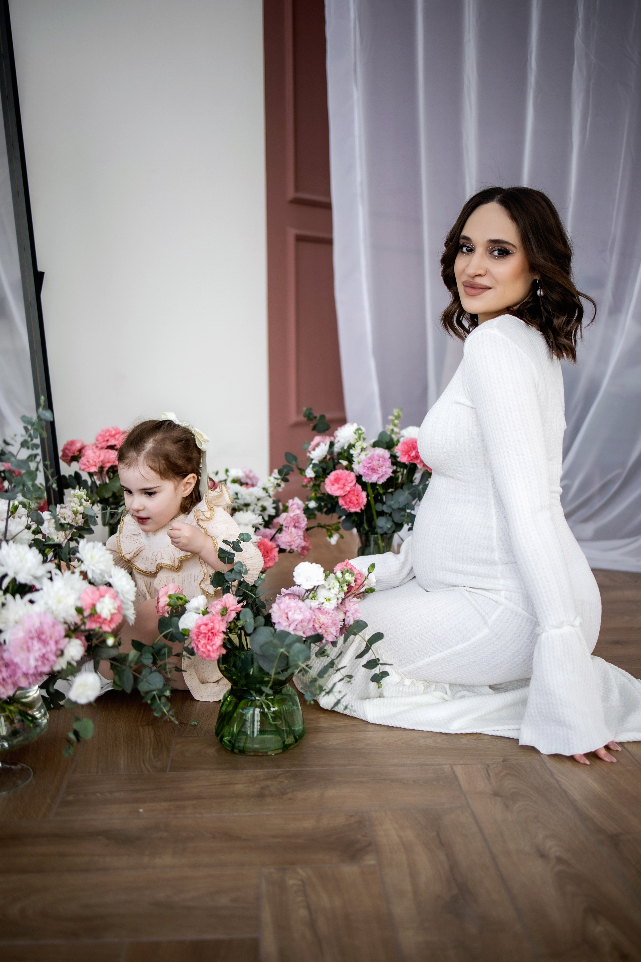 Вова, Диана и Вероника в ожидании. Фотограф Надежда Лукьянова