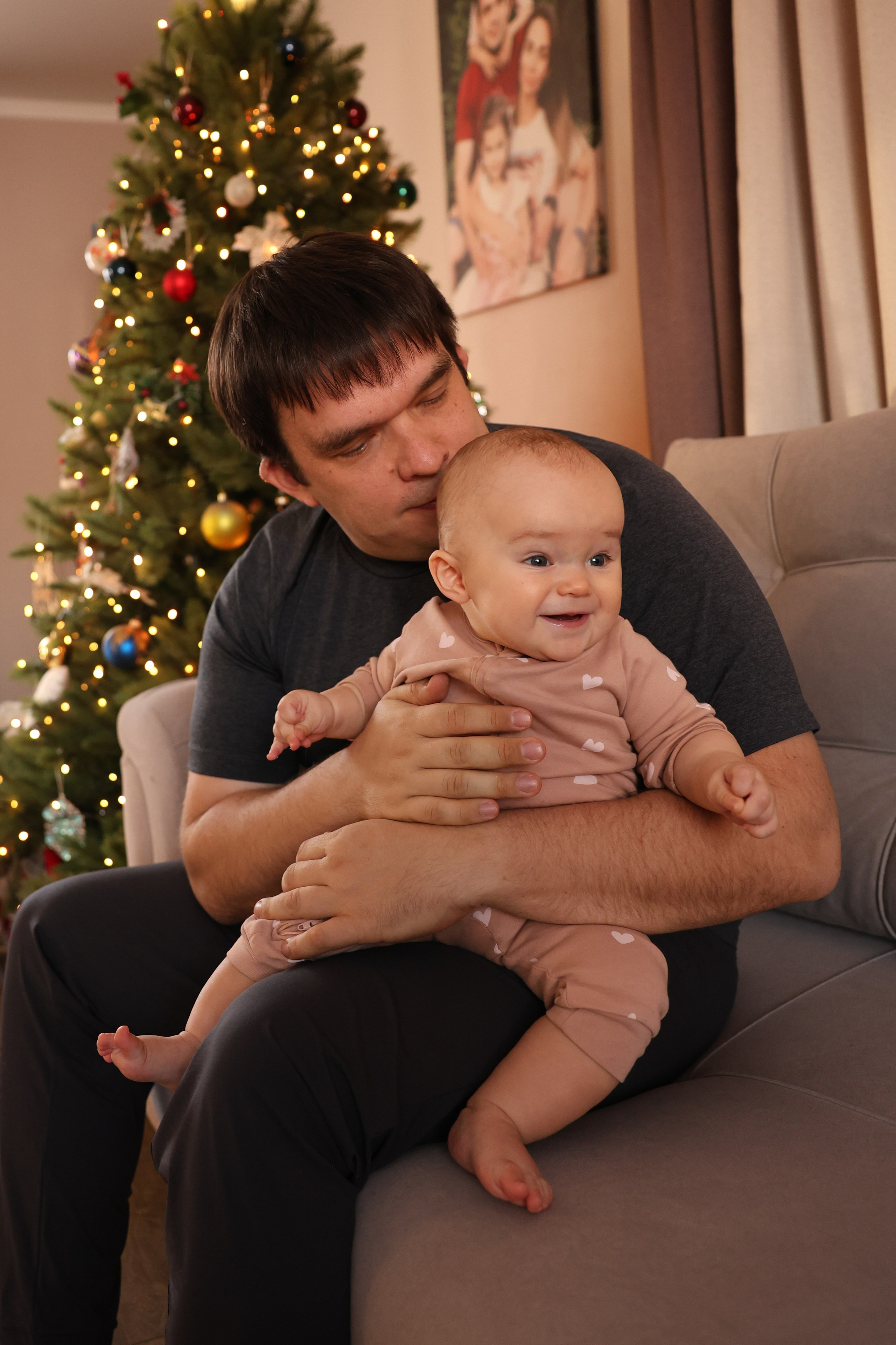 Новогоднее печенье всей семьей. Ваш семейный newborn и lifestyle фотограф в СПБ Наталья Журавлева