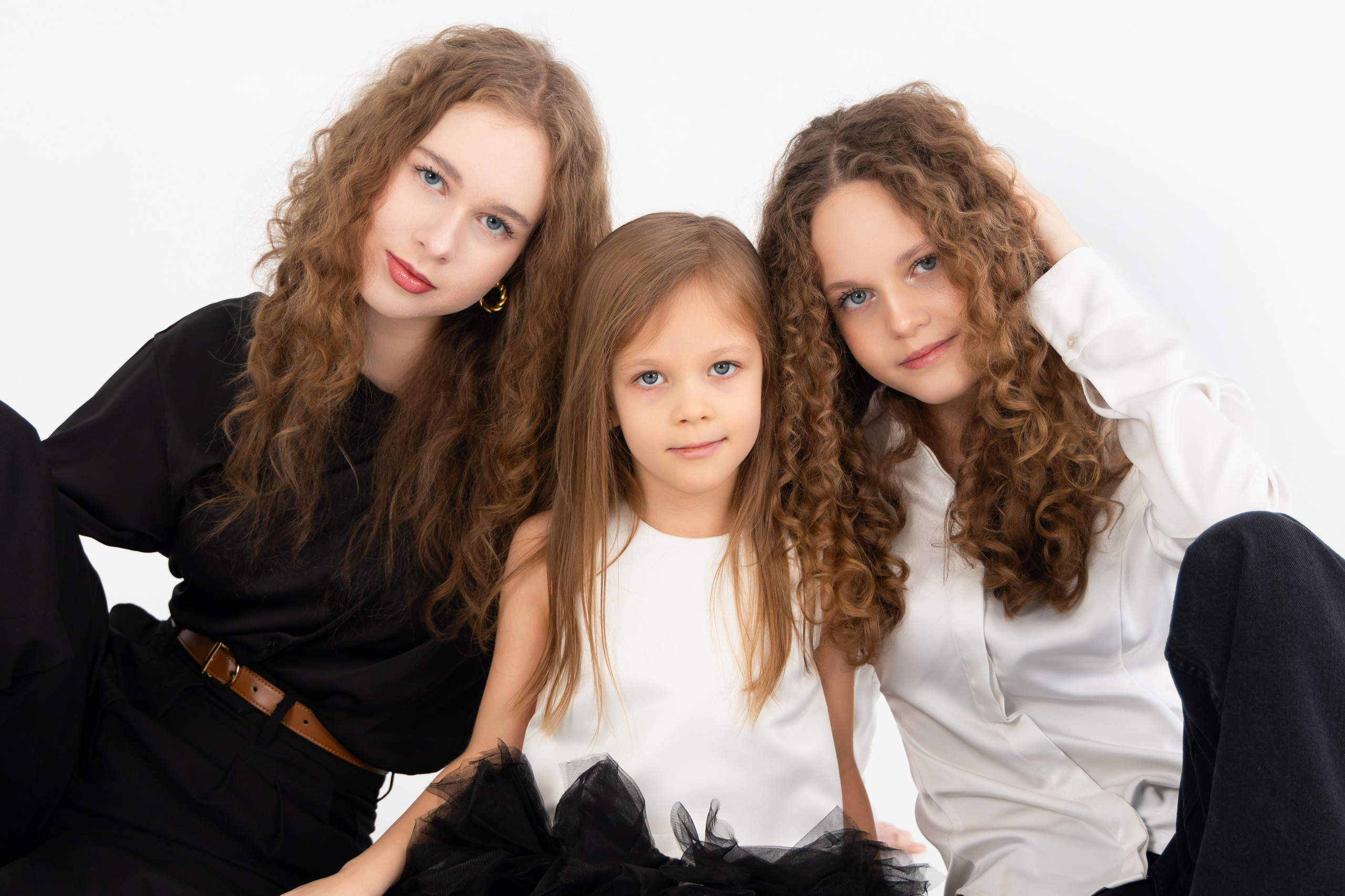 Давыдовых много не бывает! Семейная фотосессия в студии. Фотограф в Екатеринбурге Пойгина Елена