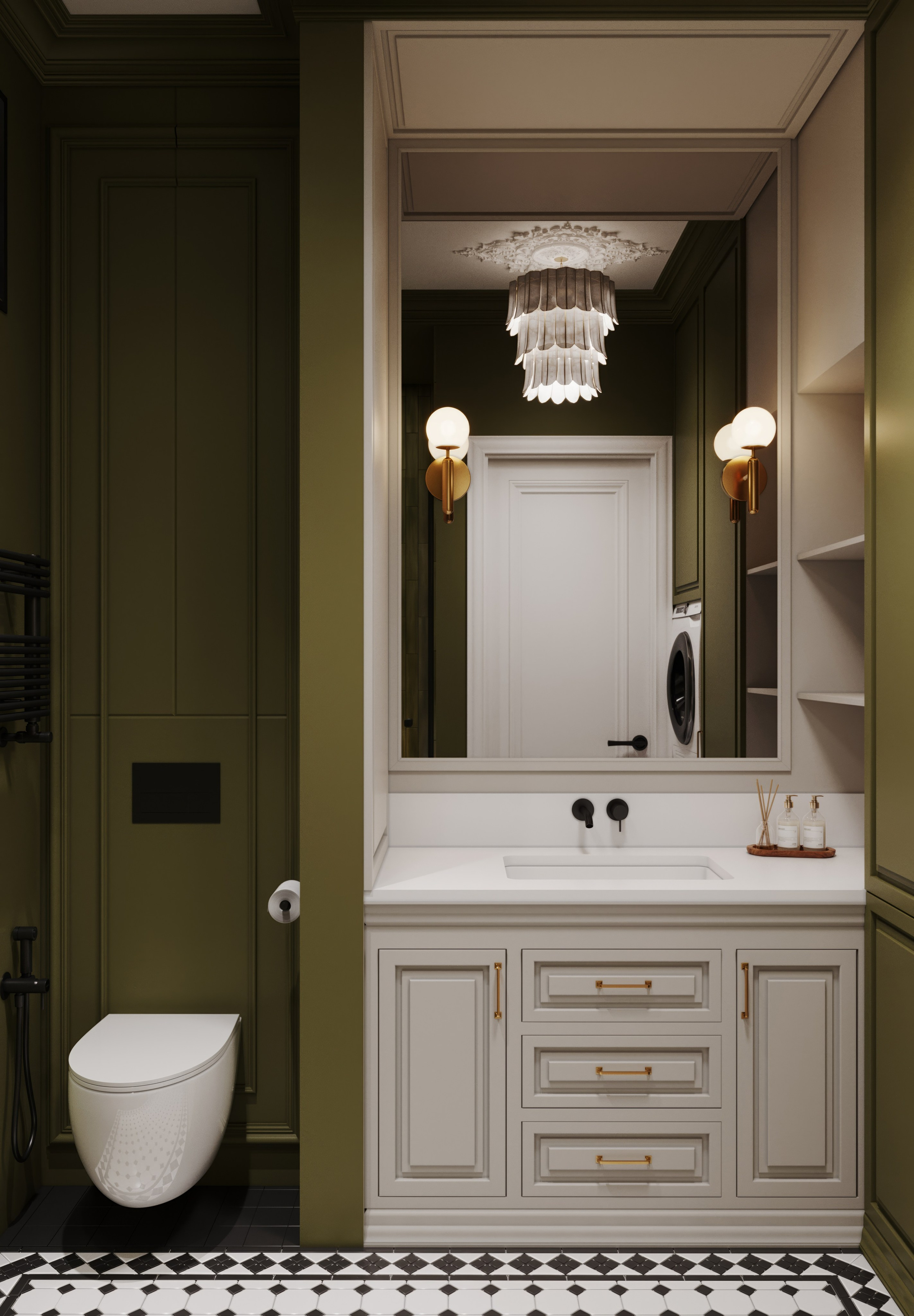 СУ ЖК Университет. Интерьерная 3D Визуализация