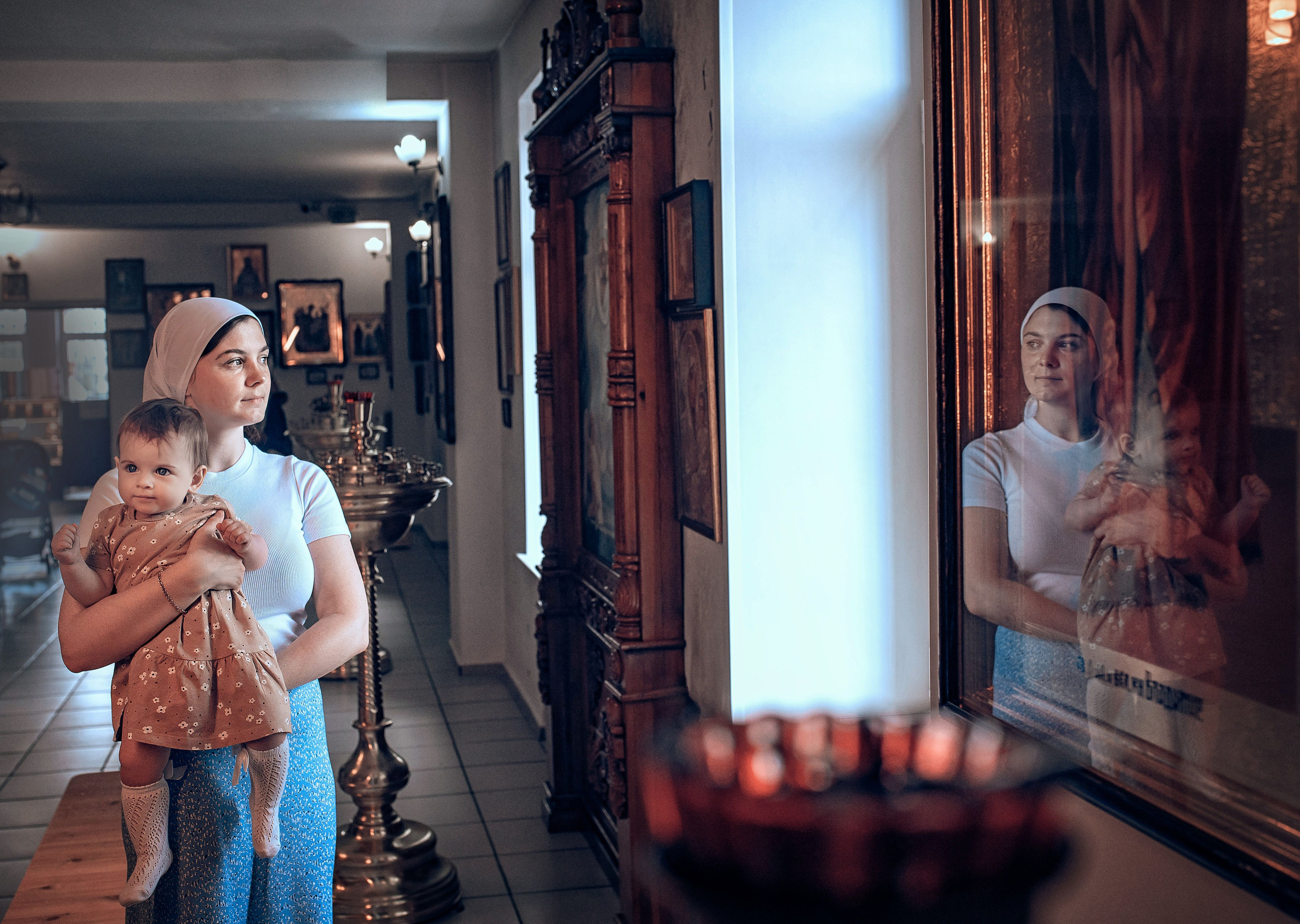 Фото крещения в Красноярске. Фотографы крещения/венчания  Красноярск Татьяна и Вячеслав Переваловы