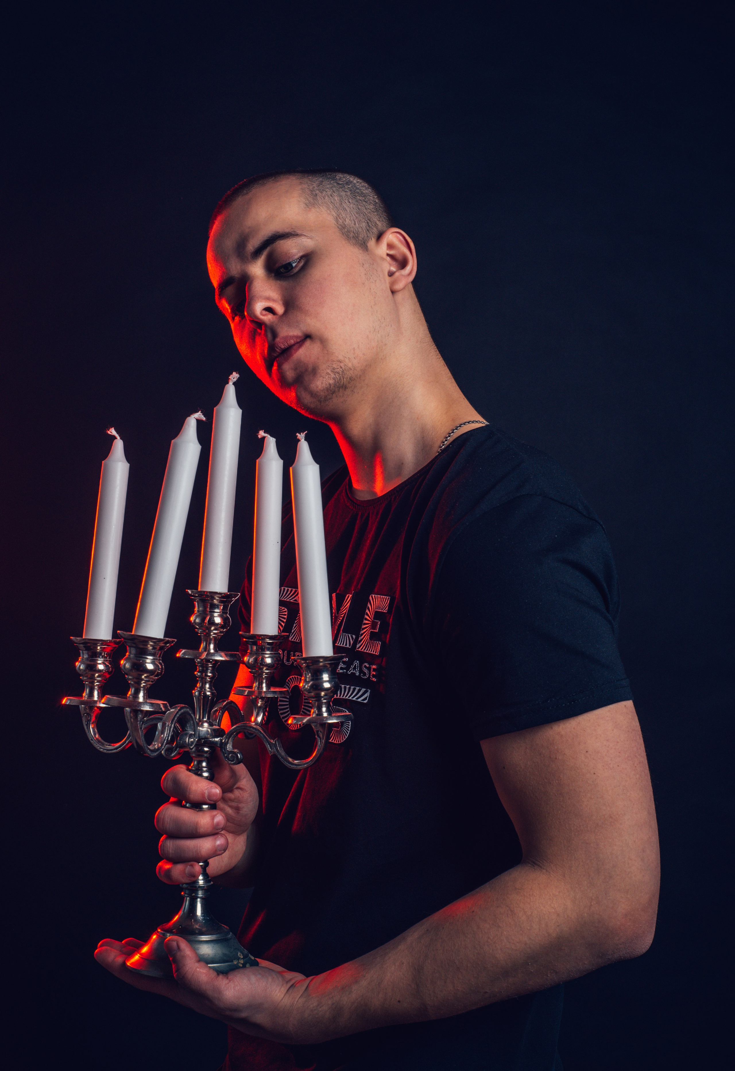 В студии. Свадебный и репортажный фотограф