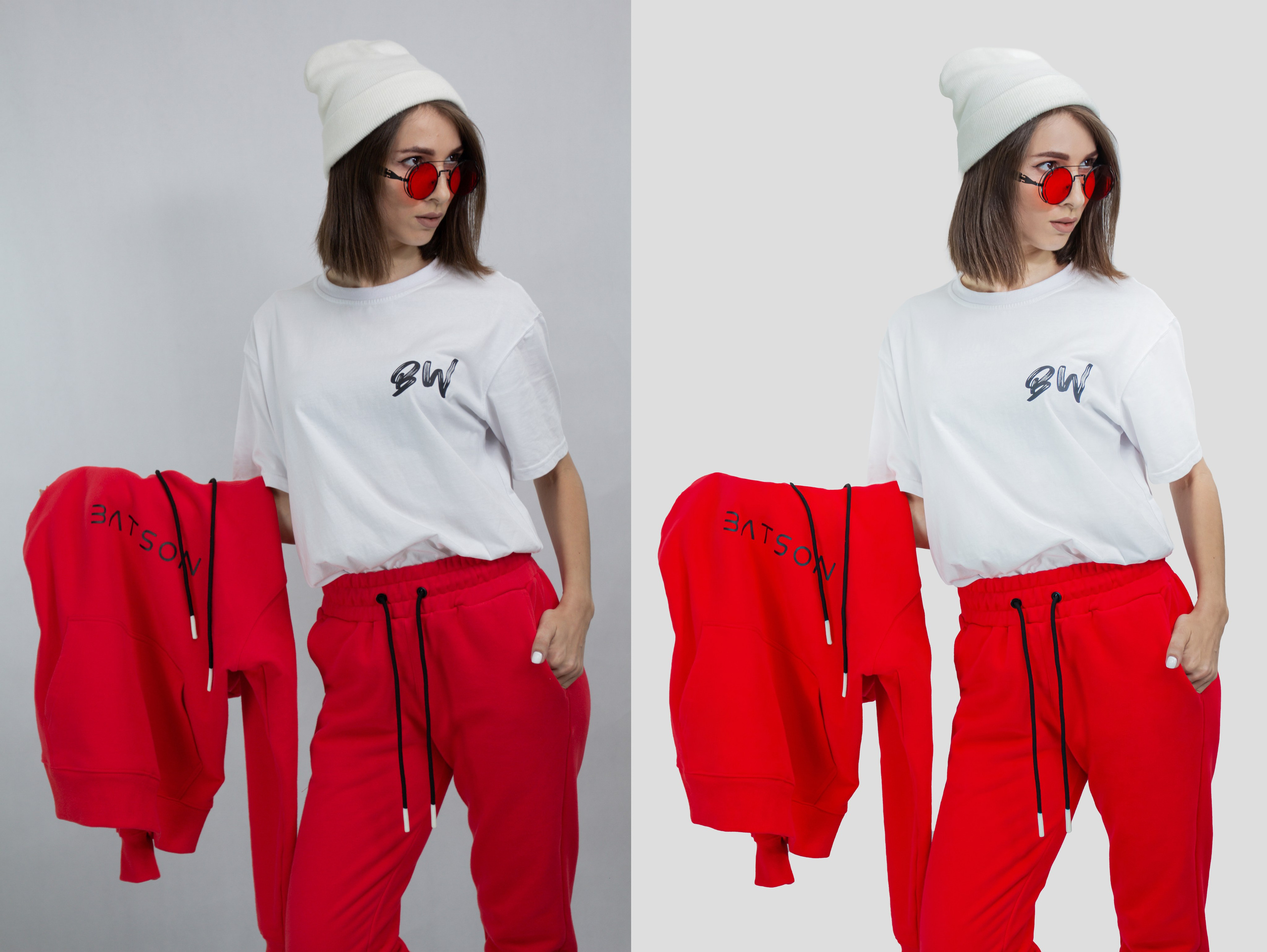 Ретушь портретов для рекламы спортивной одежды — динамика и стиль! | Студия SVITHART