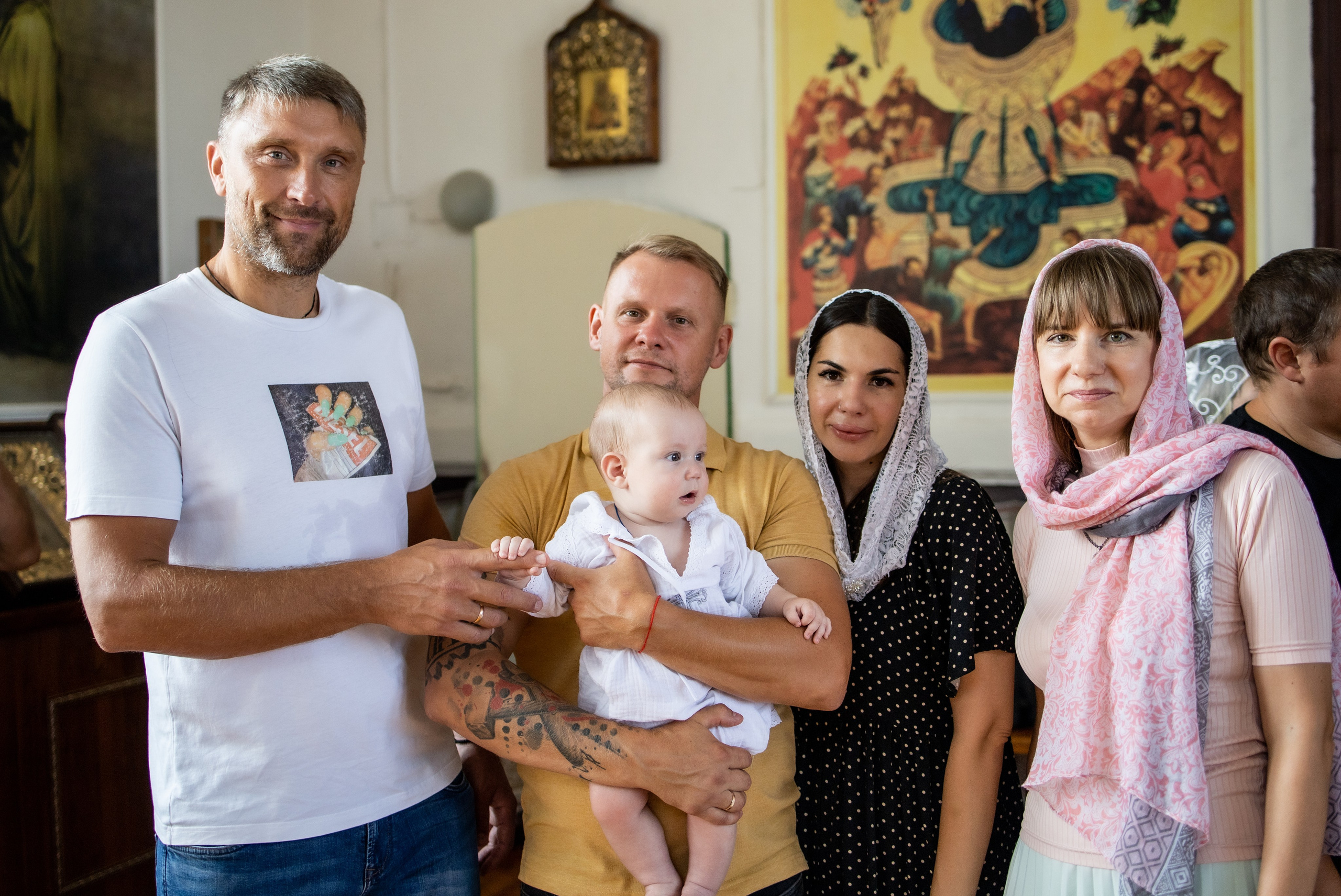 Крещение Вовочки. Фотограф Надежда Лукьянова