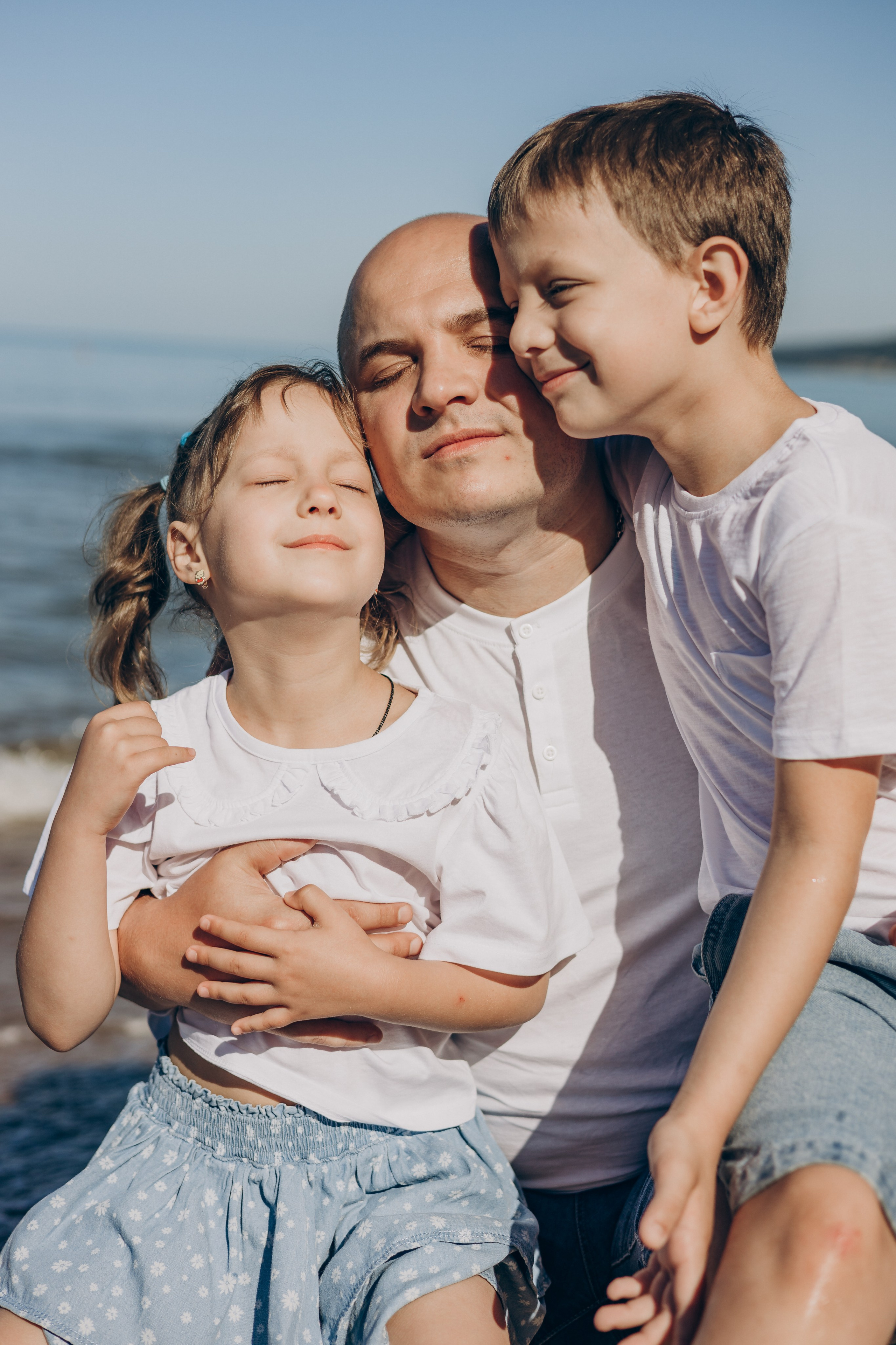 Сергей, Мария, Марк, Кира и Герман