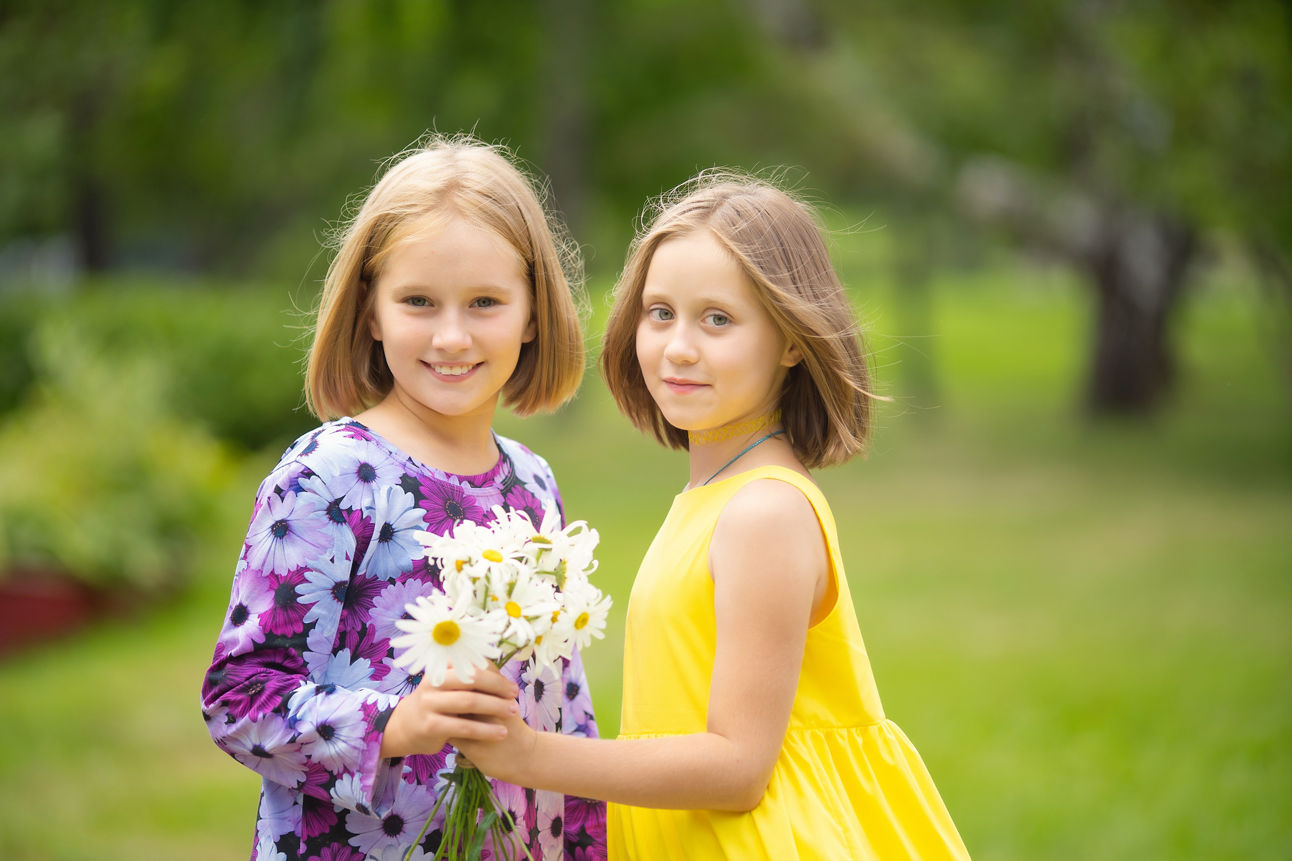Регина и Марина с детками. Семейный и женский фотограф. Видеомейкер в Новосибирске