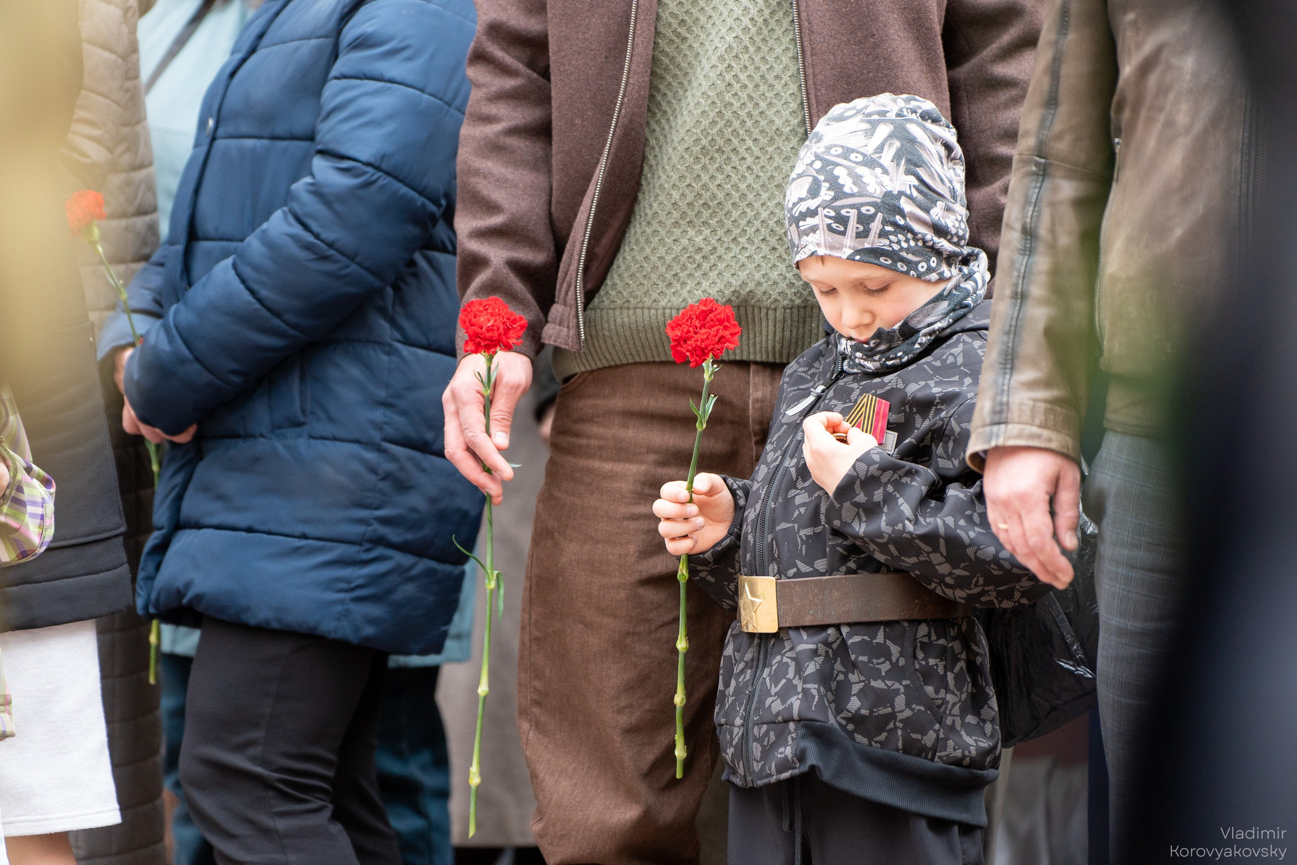 Мероприятия ко Дню Победы. Фотограф Владимир Коровяковский