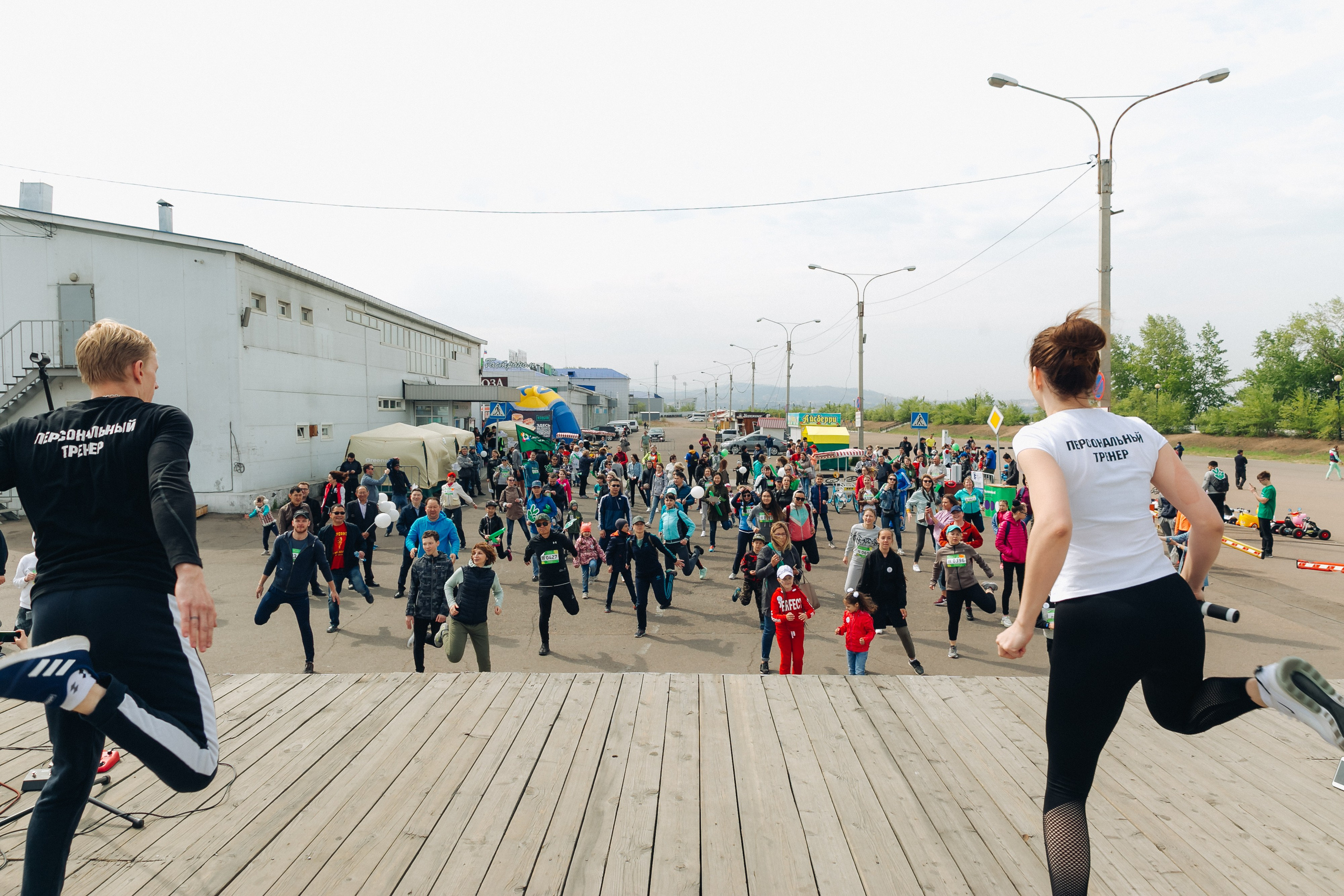 Зеленый марафон Сбербанка. Свадебный и семейный фотограф в Улан-Удэ