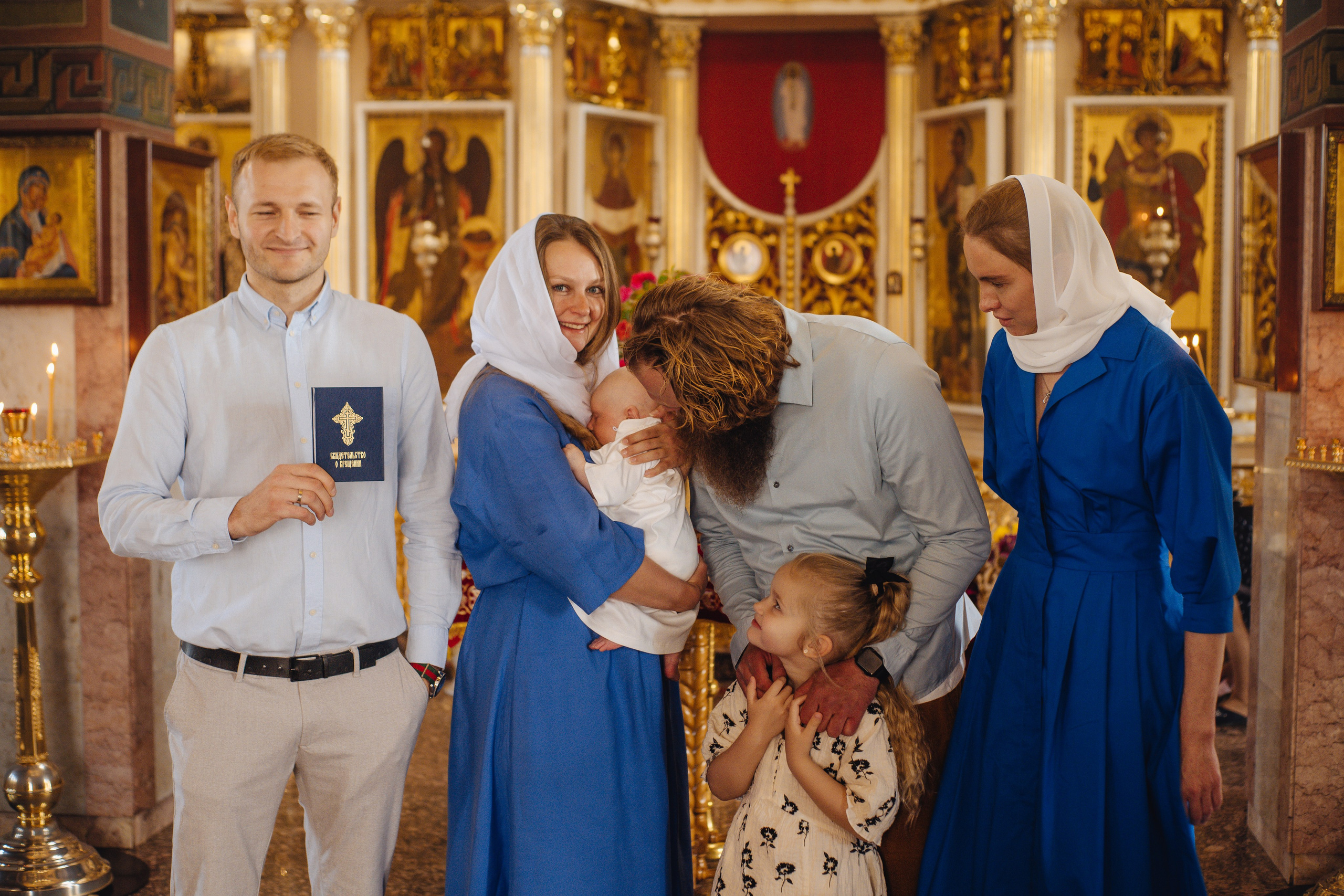 Таинство Крещения Мирона. Семейный, детский и свадебный фотограф в Черкесске Виктория Голубенко