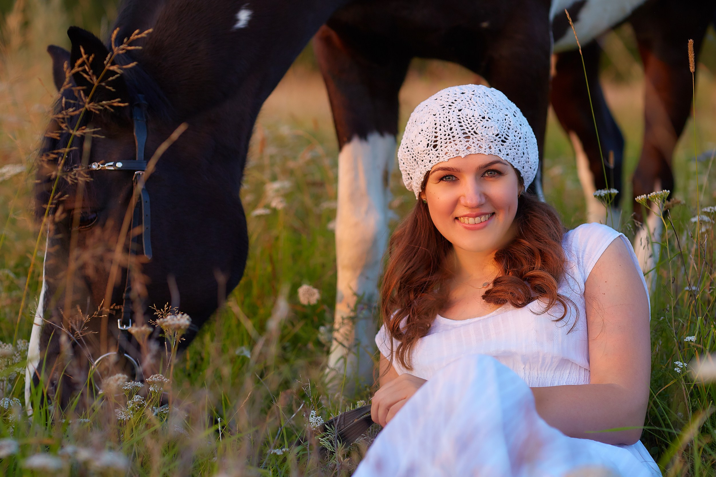 Фотосессия с лошадьми для Ирины. Фотограф Михаил Семенов