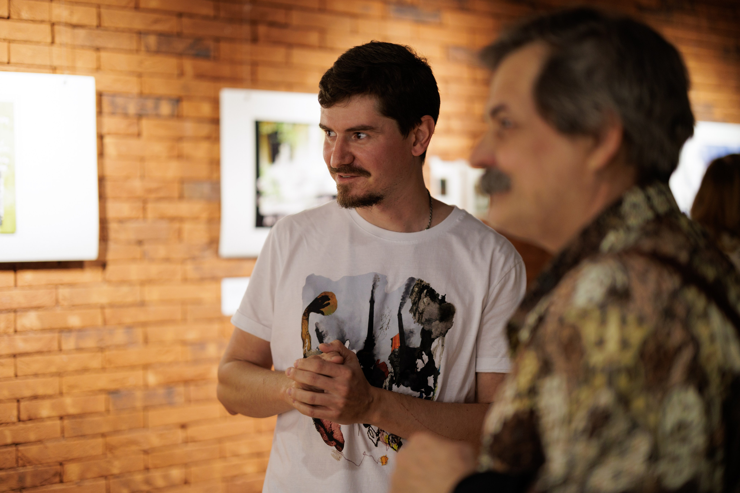 Открытие выставки художника Олега Даутова в Камерном театре. Фотограф в Воронеже Галина Фурсова