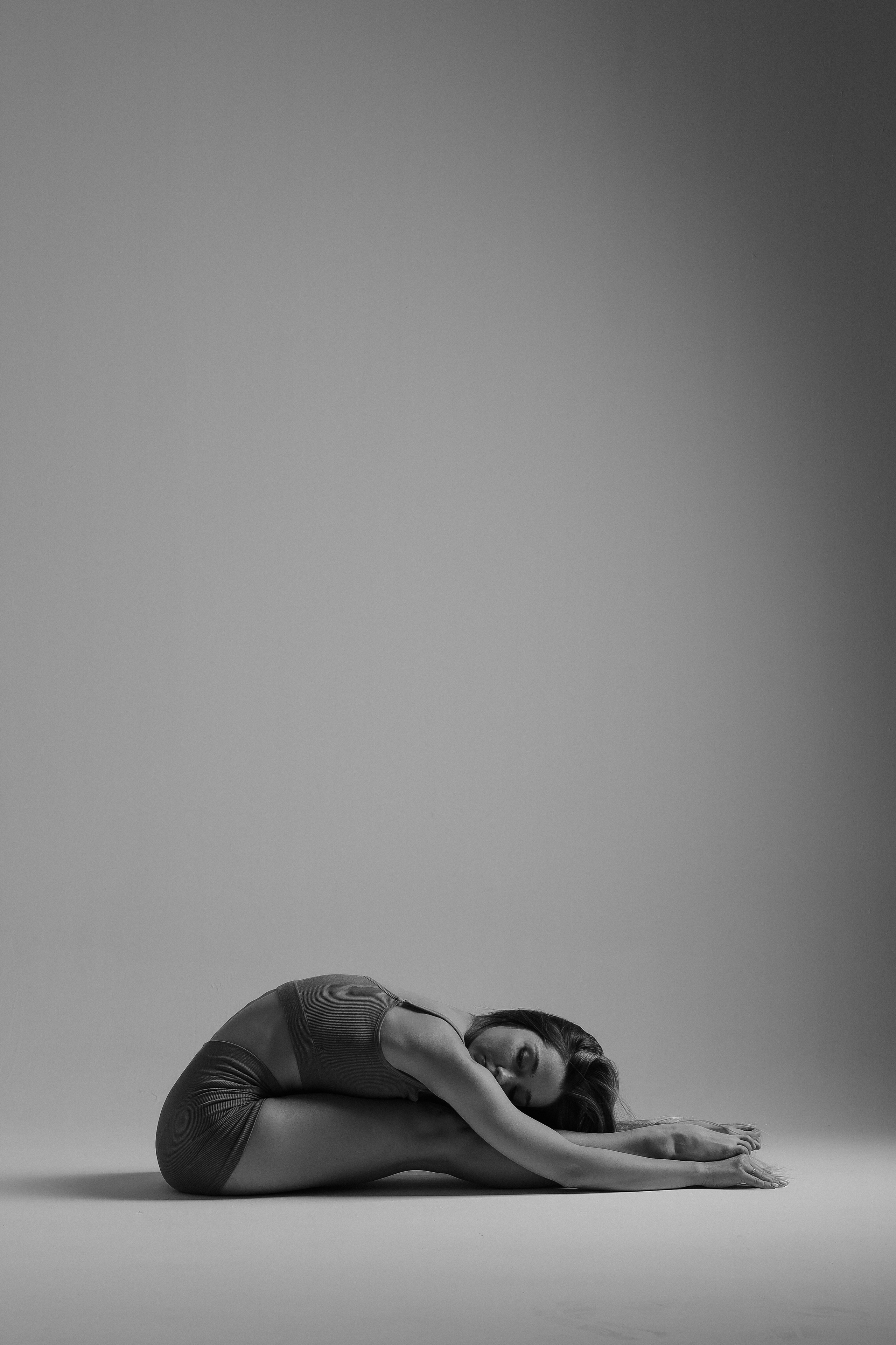 Студийная съемка гимнастки. Евгения Волошина Фотограф Москва / Белгород