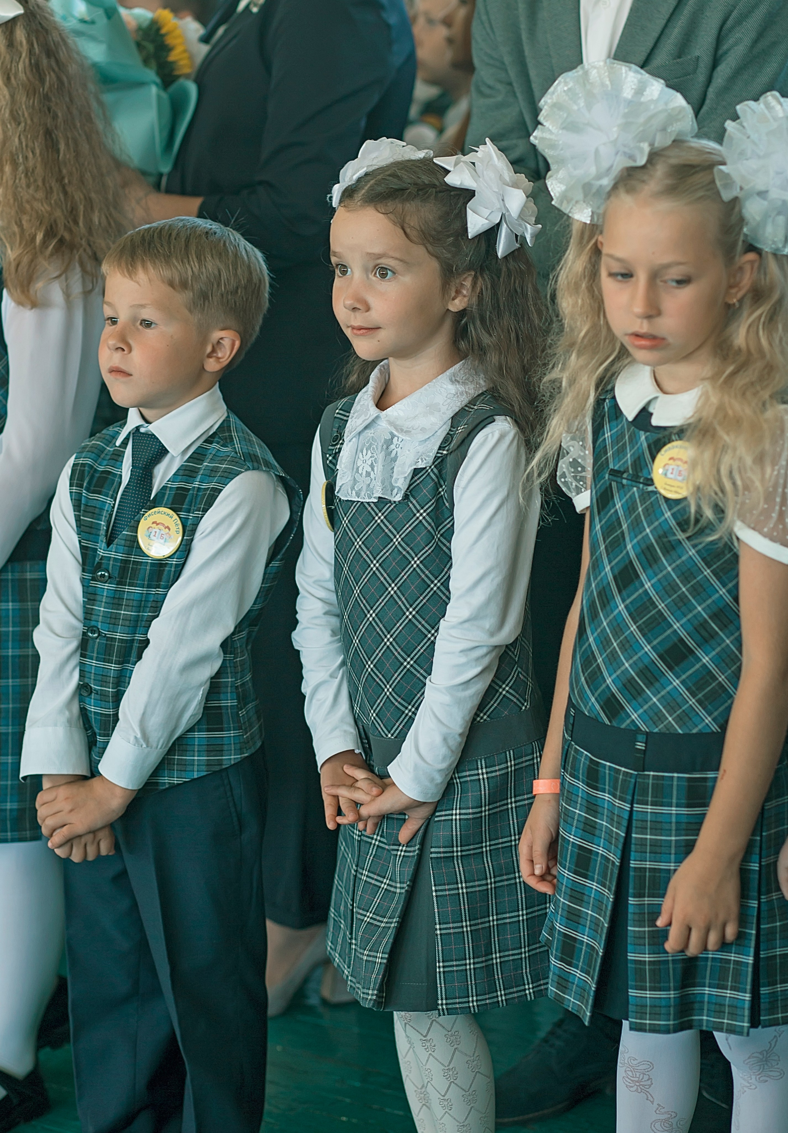 Первый класс линейка, в классе, портреты. Семейный и детский фотограф в Нижнем Новгороде