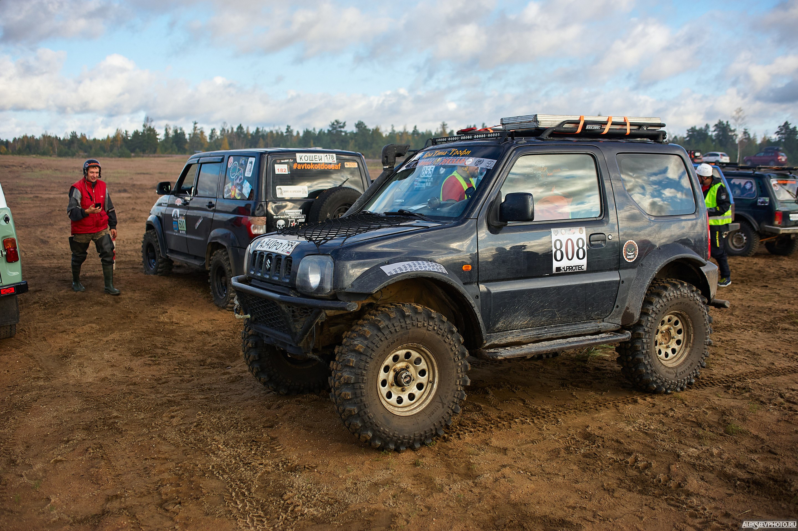 2020.10.10 — Финал Кубка ДОСААФ — Базлаг, торжественный старт. Фотограф Алексей Алексеев