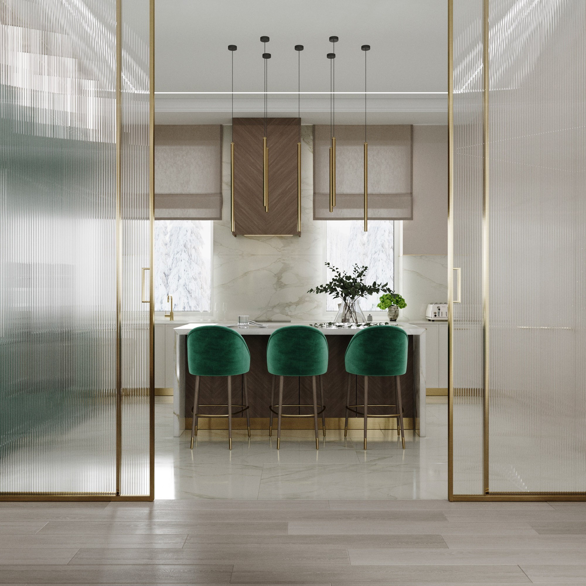 House 240 sq m. Профессиональный дизайнер интерьера