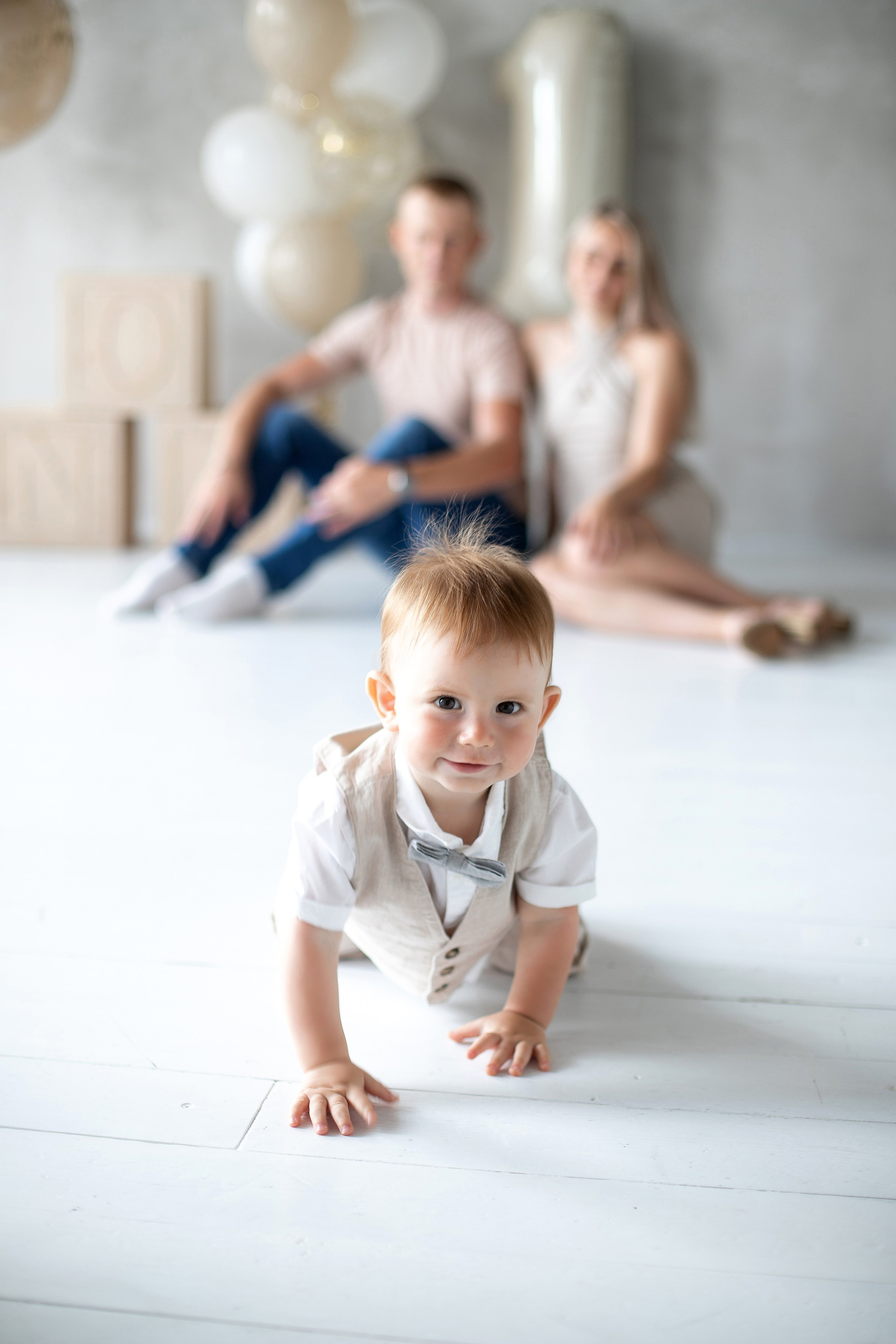 Арсению годик. Семейный и детский фотограф в Красноярске Анна Маюрова