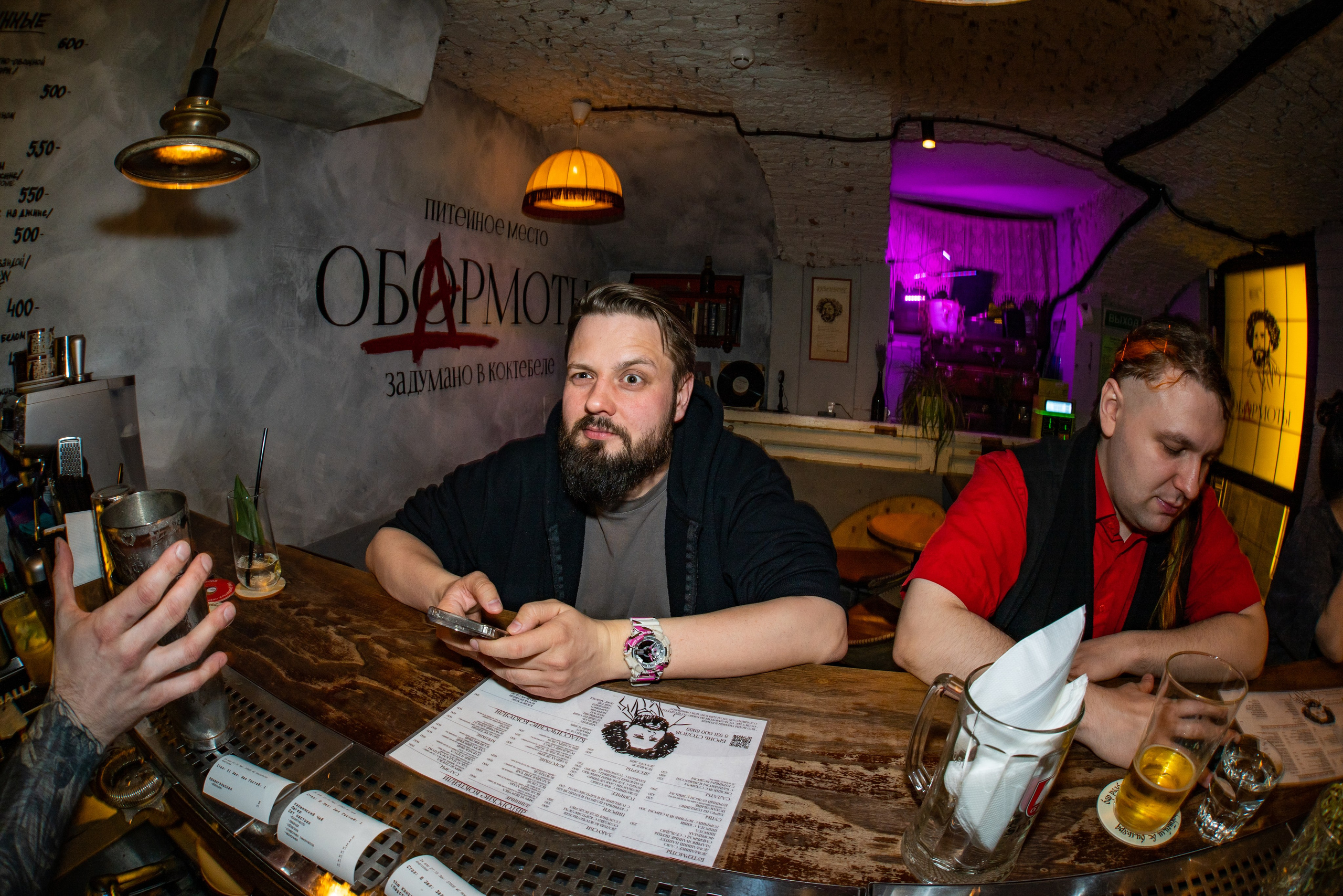Гостевая смена Бара разбитых сердец в баре Обормоты. Концертный и репортажный фотограф в Санкт-Петербурге Слава Пахомов