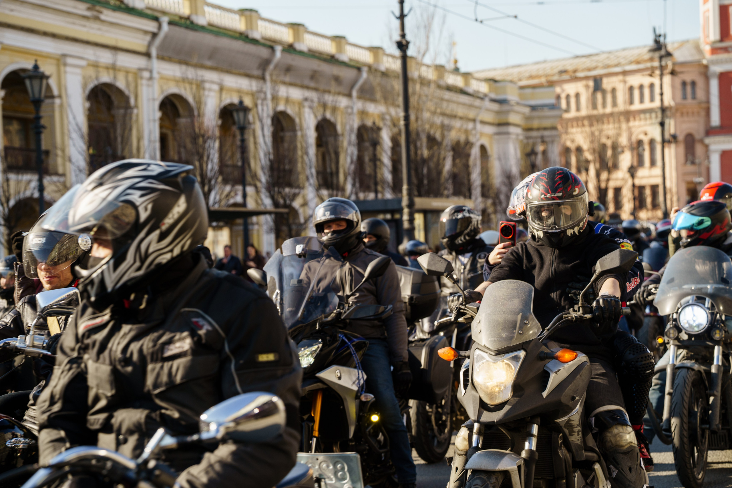 Прохват мотоклуба Norman Riders ч.1. Концертный и репортажный фотограф в Санкт-Петербурге Слава Пахомов
