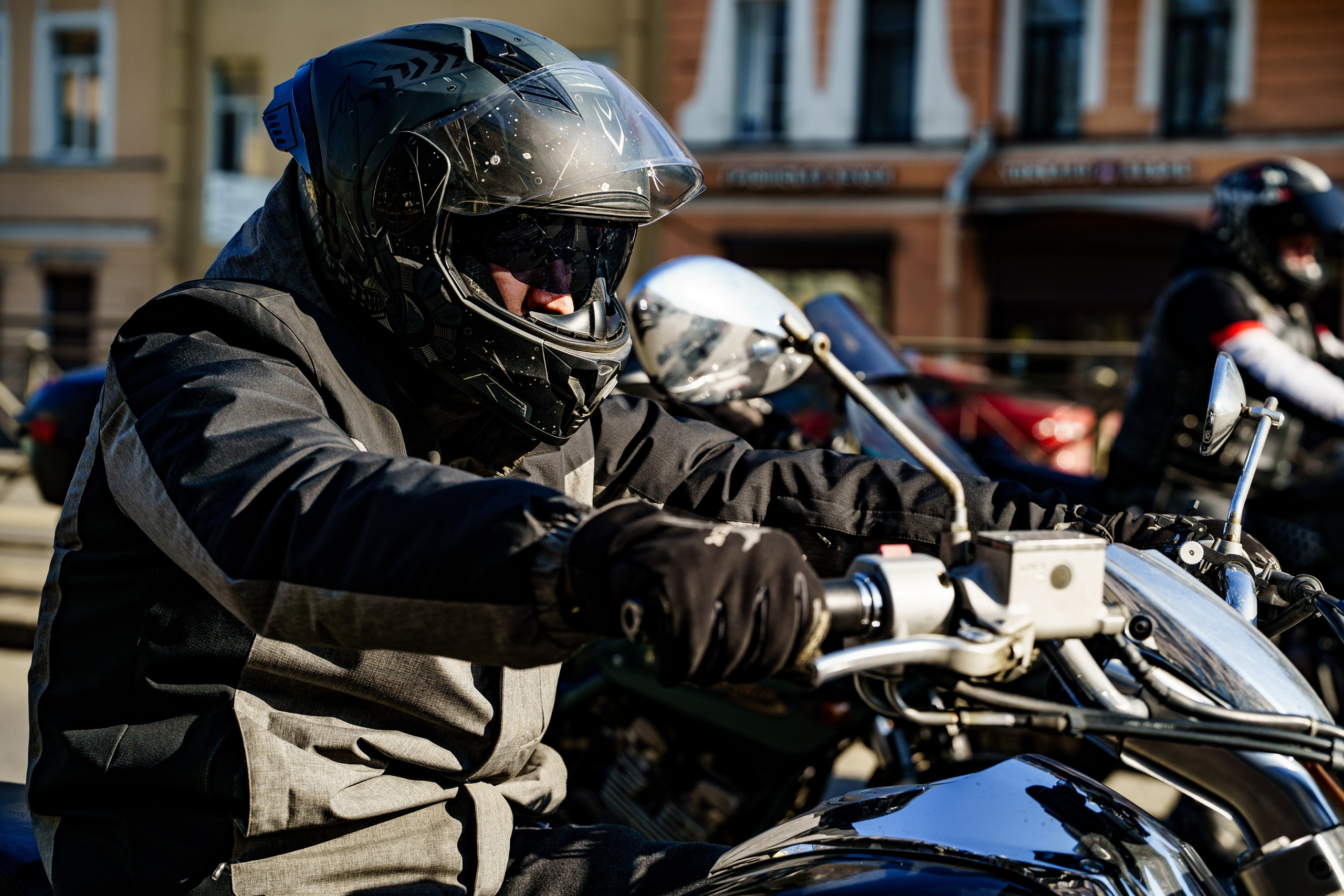 Прохват мотоклуба Norman Riders ч.1. Концертный и репортажный фотограф в Санкт-Петербурге Слава Пахомов