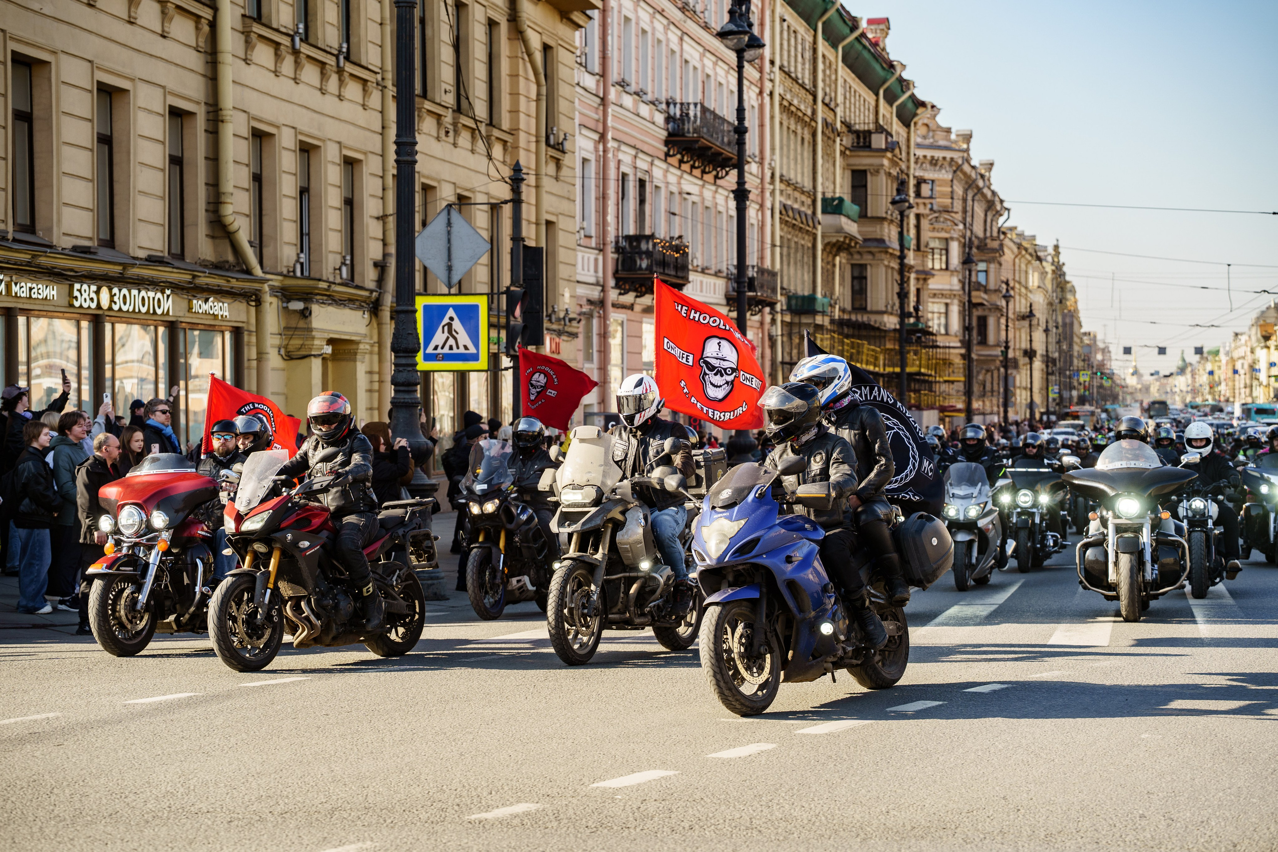 Прохват мотоклуба Norman Riders ч.1. Концертный и репортажный фотограф в Санкт-Петербурге Слава Пахомов
