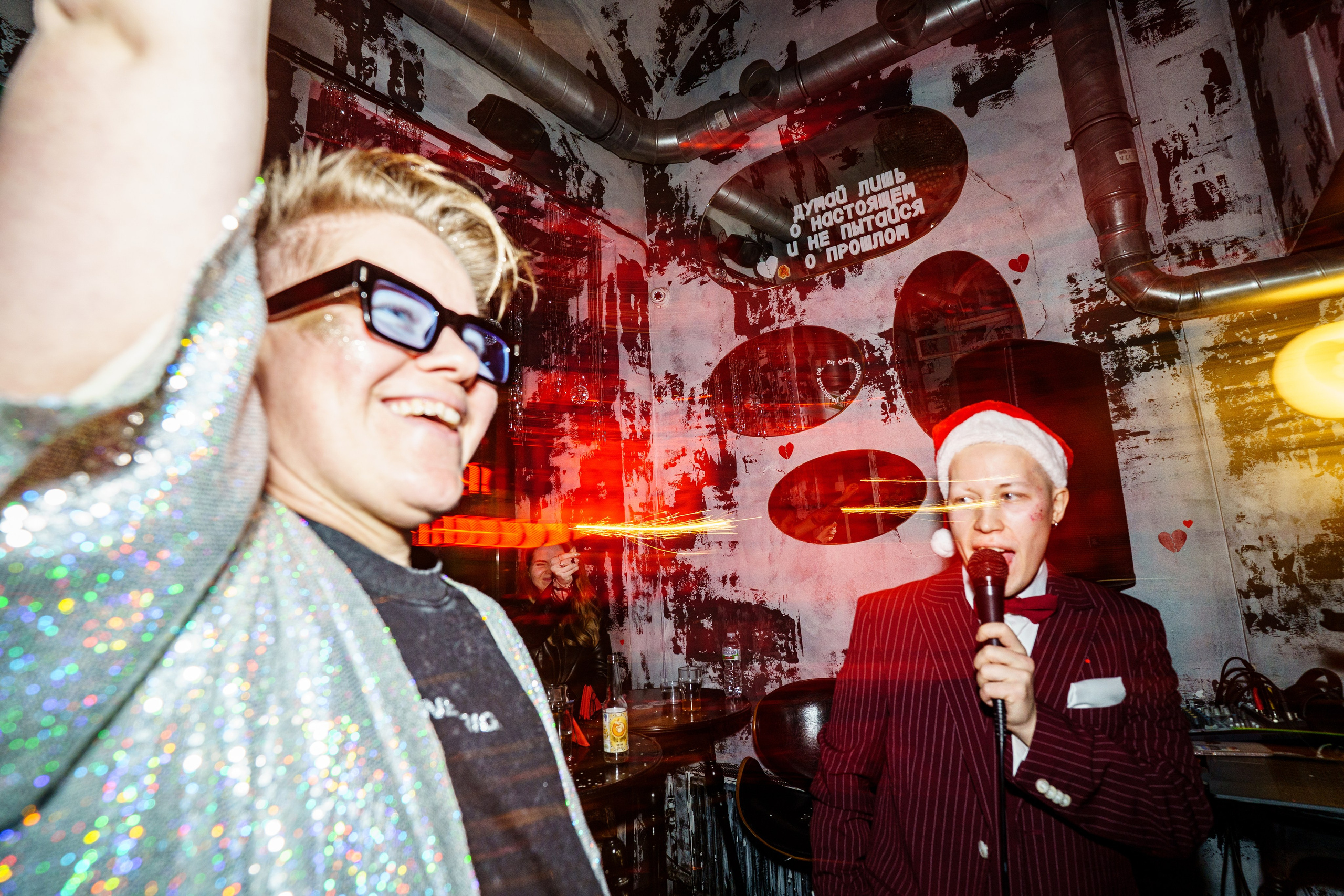 Репетиция Нового года в Баре Разбитых сердец. Концертный и репортажный фотограф в Санкт-Петербурге Слава Пахомов