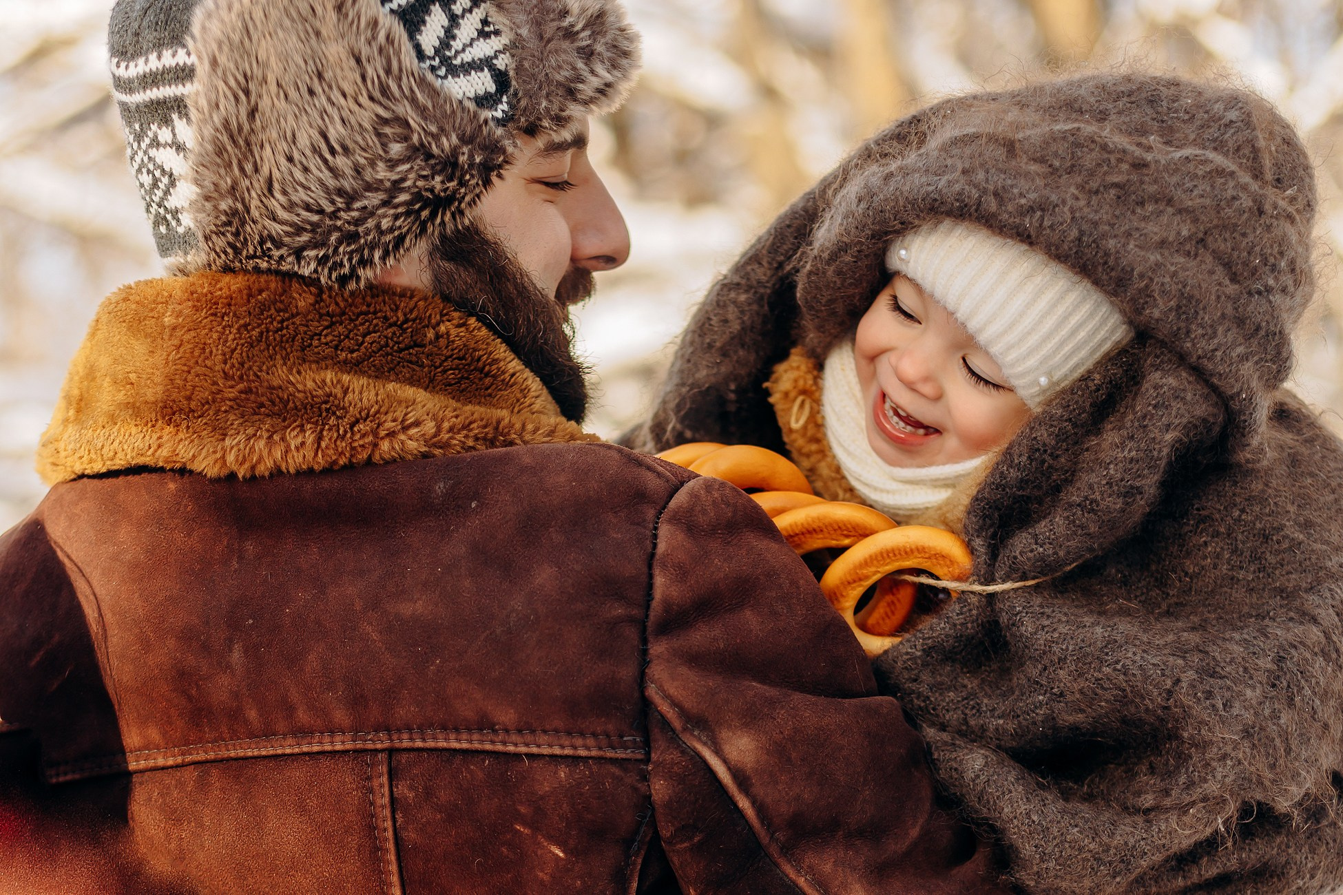 Русская зима. Семейный фотограф в Пензе Мария Левина