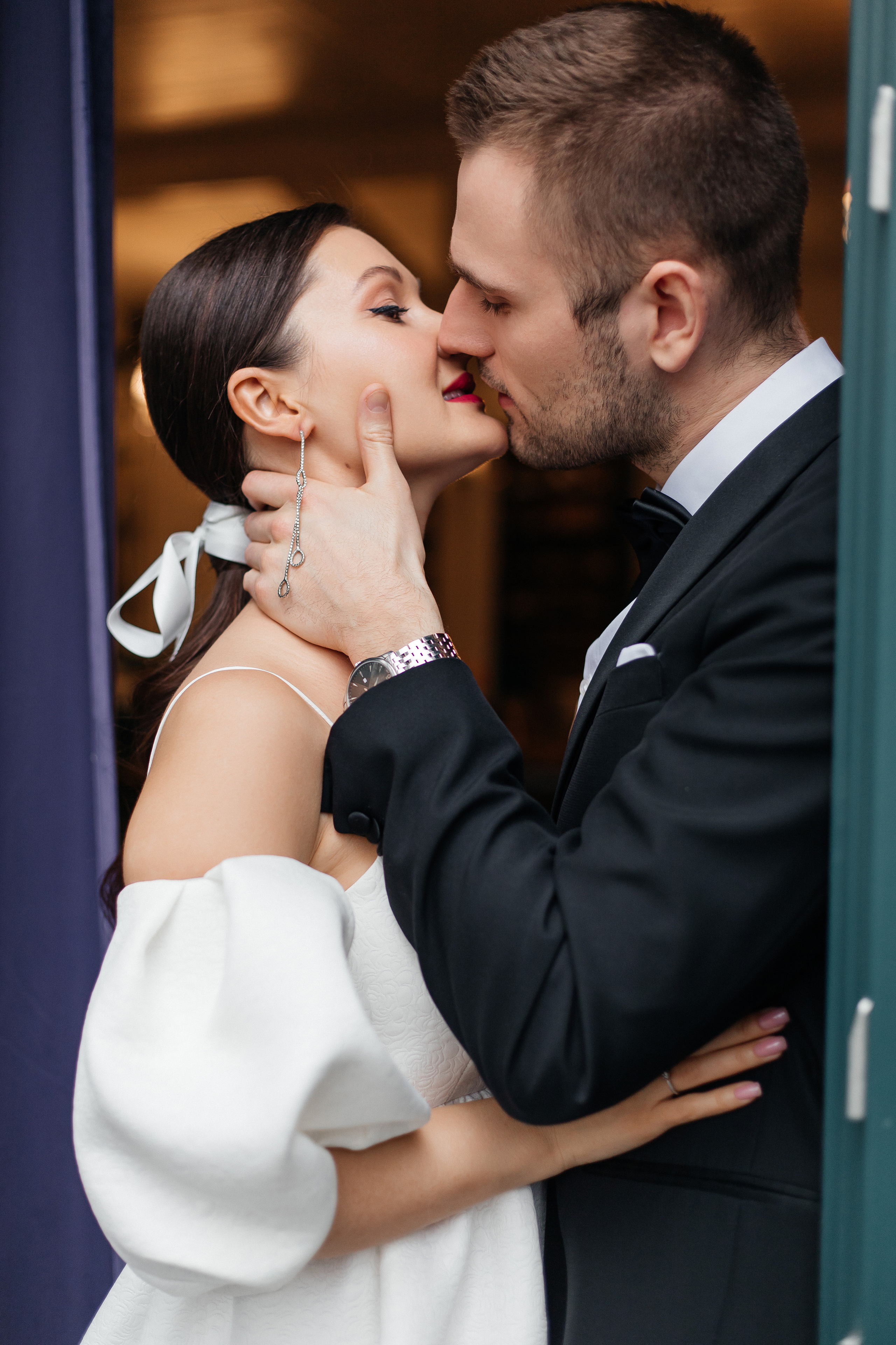 Свадебная фотосессия в ресторане Базилика