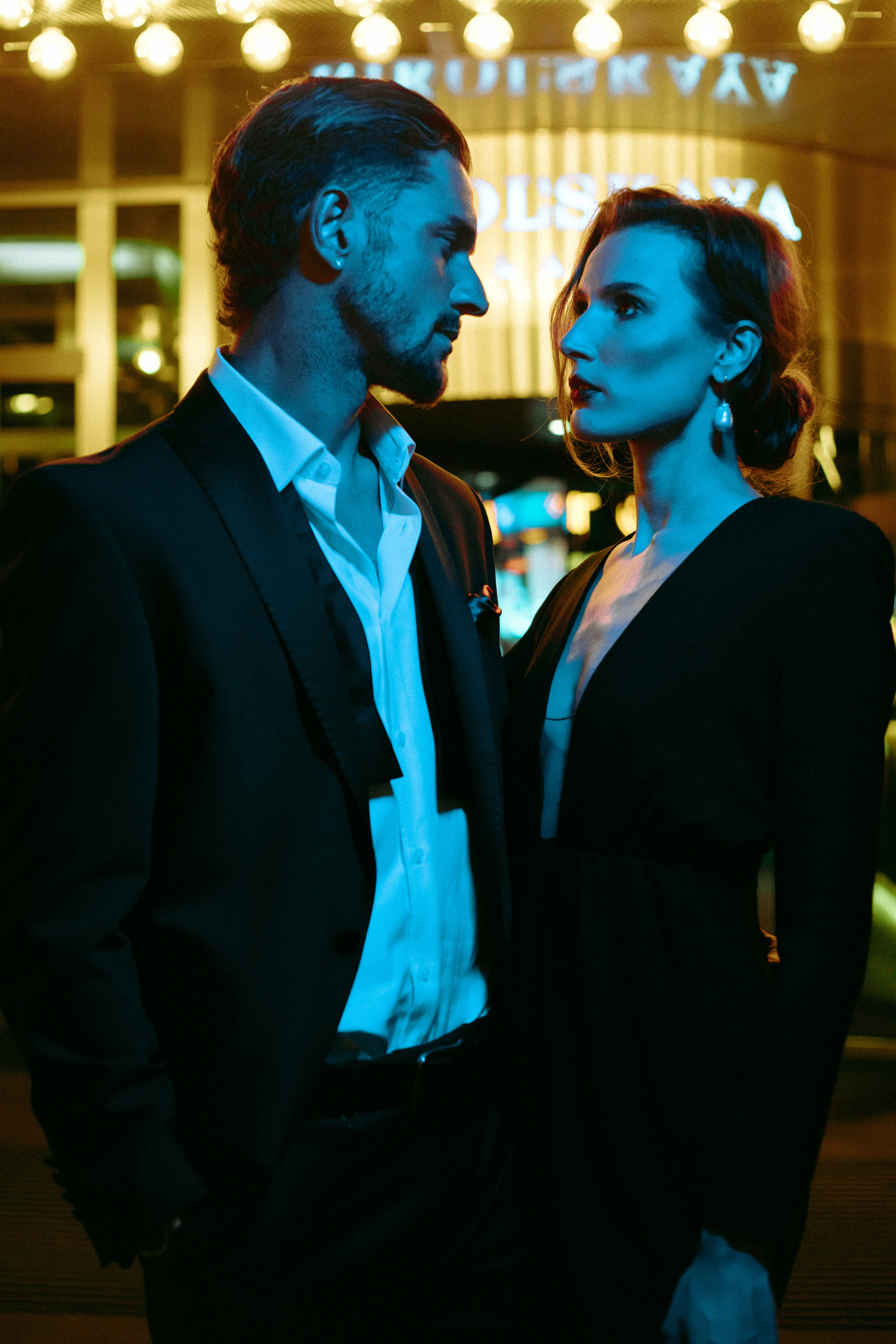 Lovestory в ночном городе. Свадебный фотограф в Москве Элина Ларченкова. Фото, которые цепляют