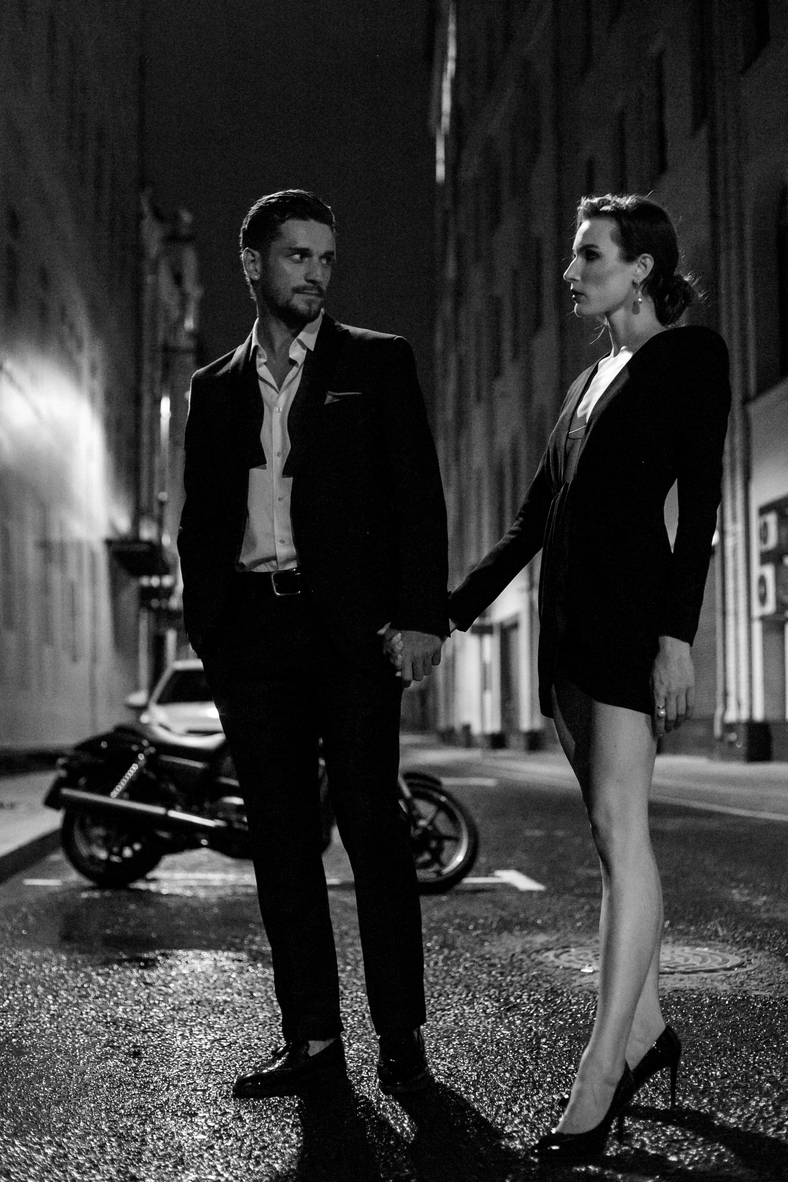 Lovestory в ночном городе. Свадебный фотограф в Москве Элина Ларченкова. Фото, которые цепляют